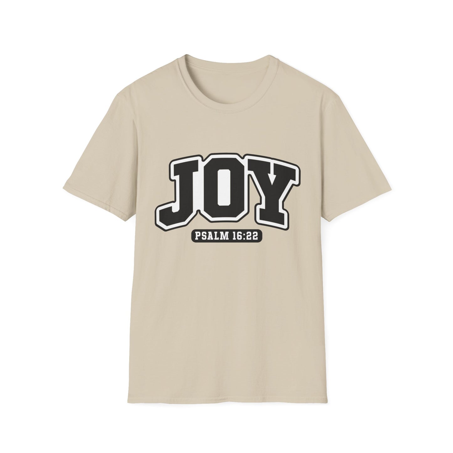 JOY Tee – Psalm 16:22 Varsity Edition