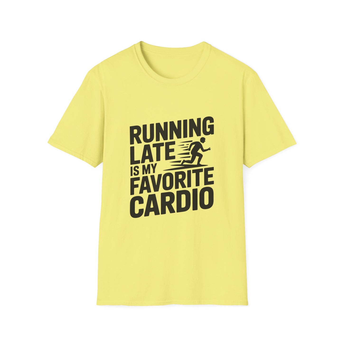 Running Late Tee – Fashionably Frazzled, Always Fast