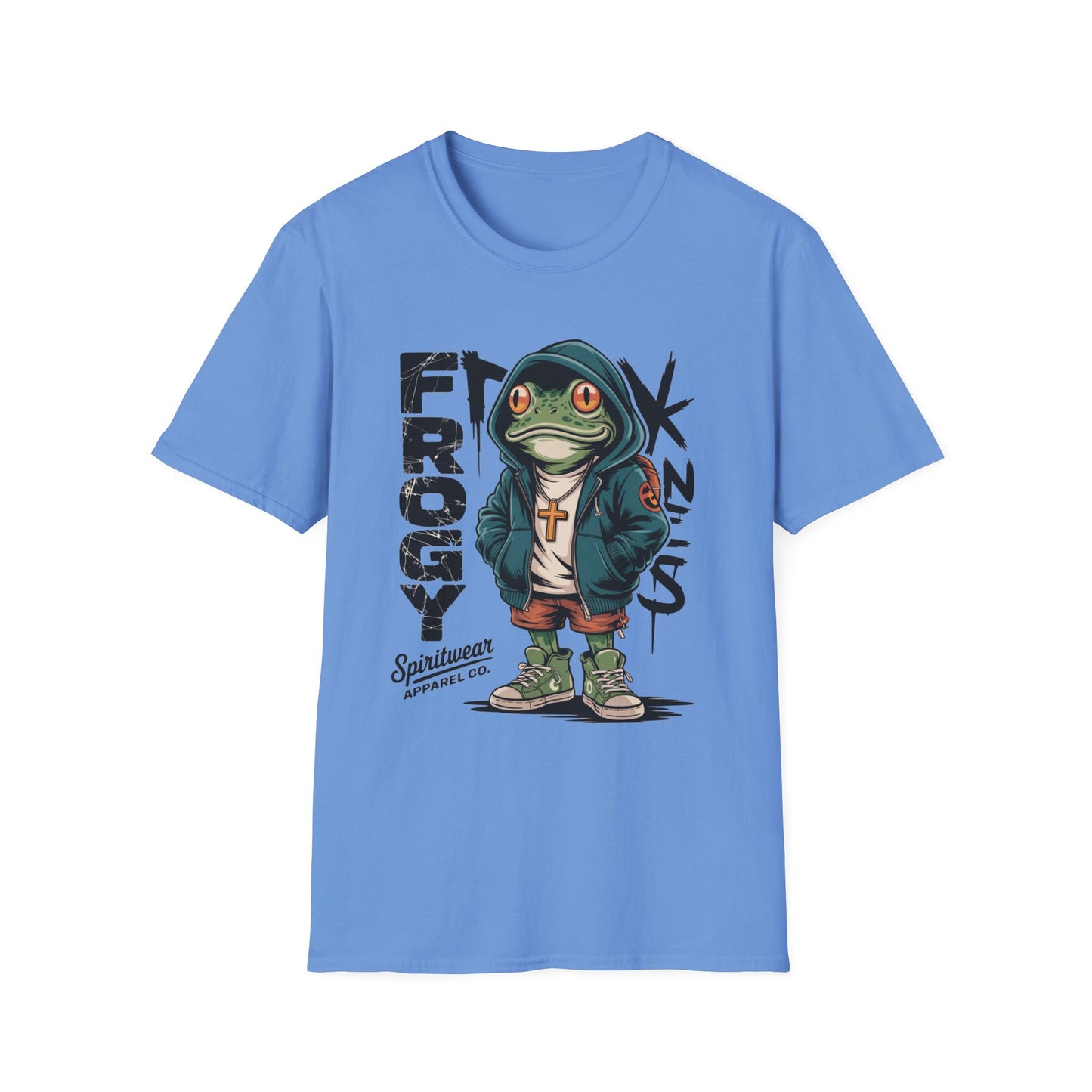 FROGY T-Shirt - Faith Radiates Outward, Glorifying Yahweh - Style 2