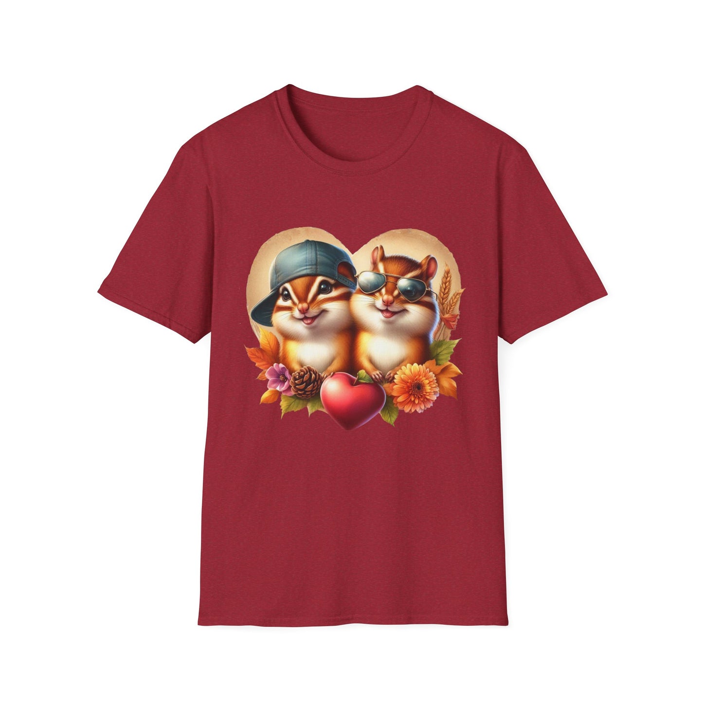 “Chipmunk Love” Tee – Flannel Hearts Edition