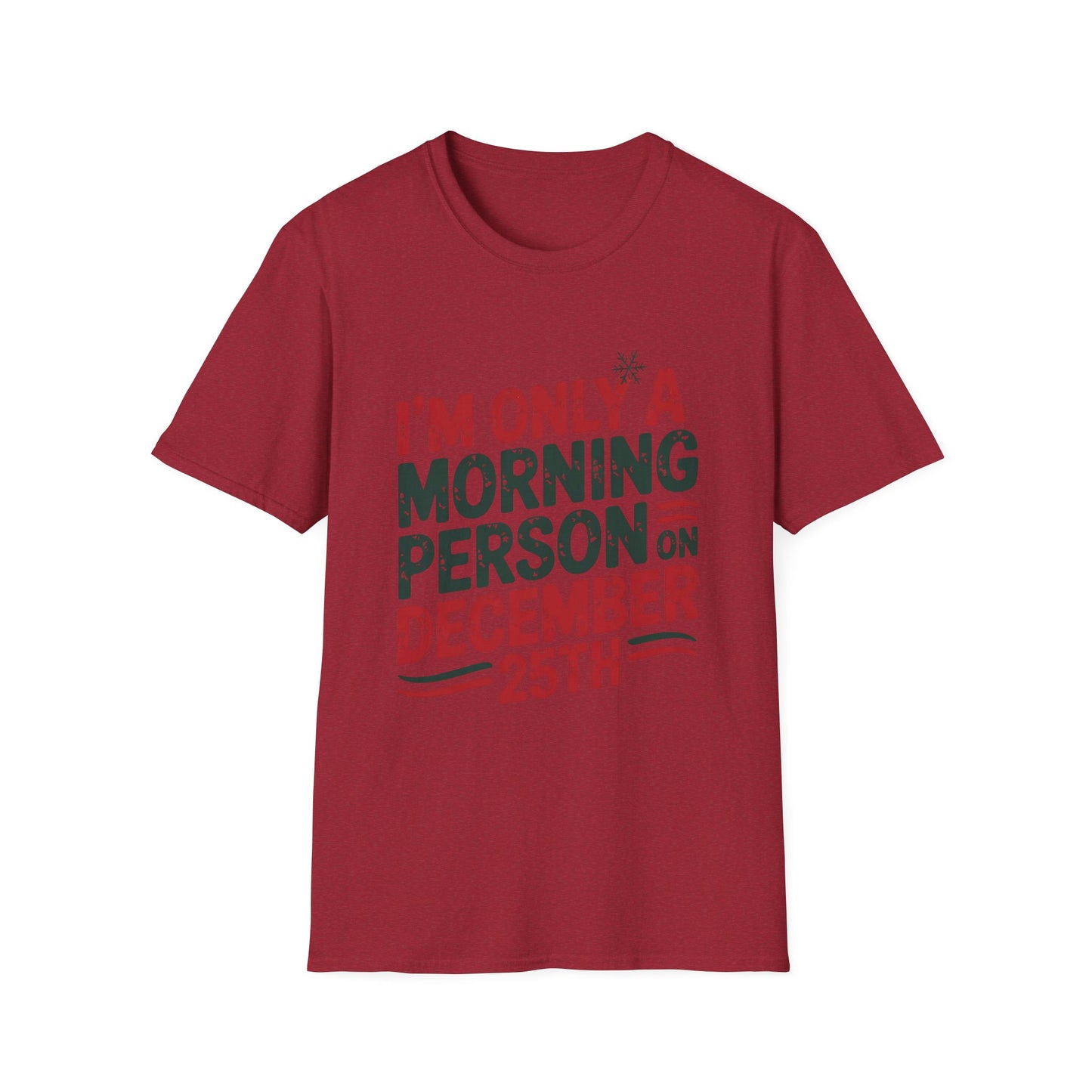 December 25th Morning Tee – Powered by Presents & Peppermint