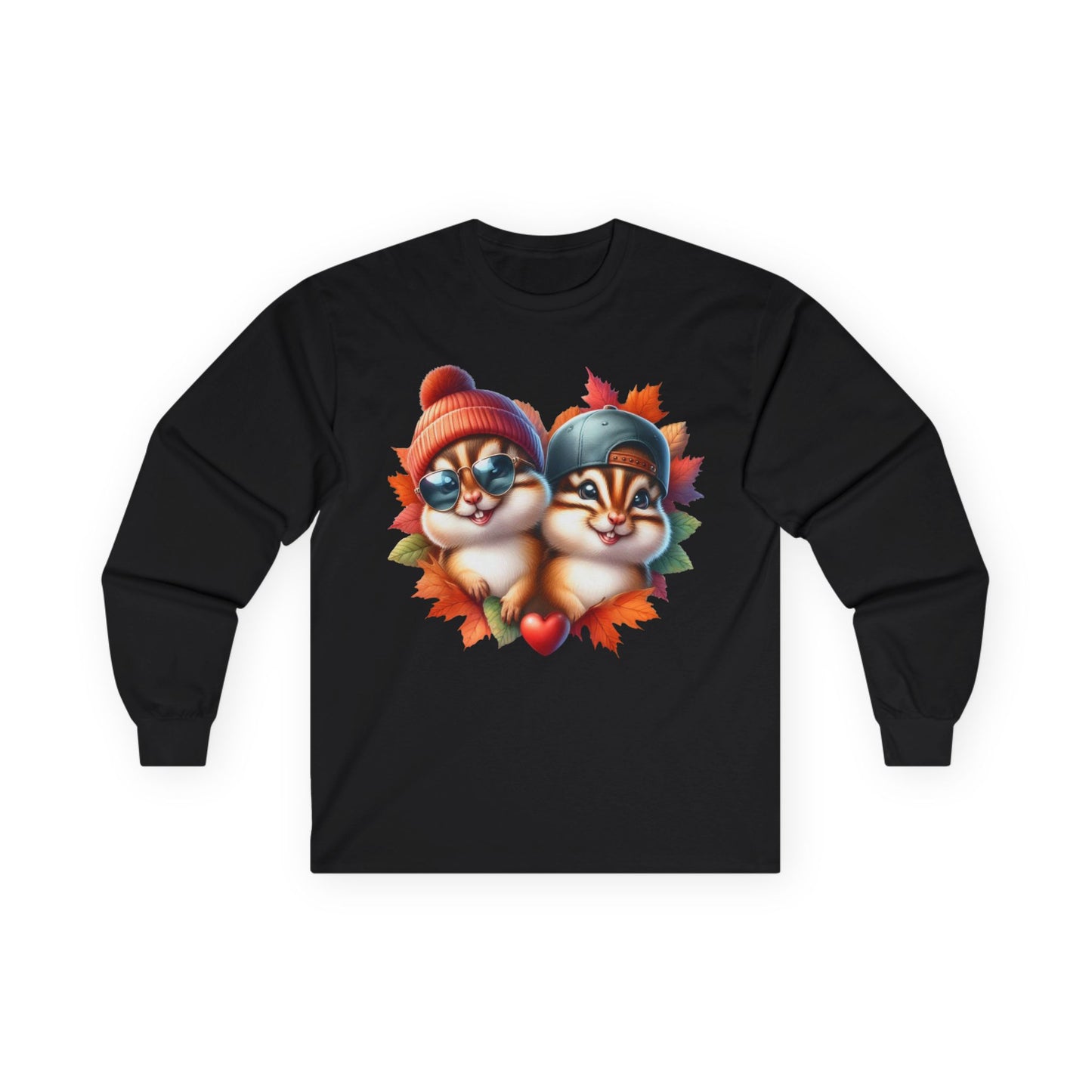 “Chipmunk Crew” Long Sleeve Tee – Leaf Drop Edition