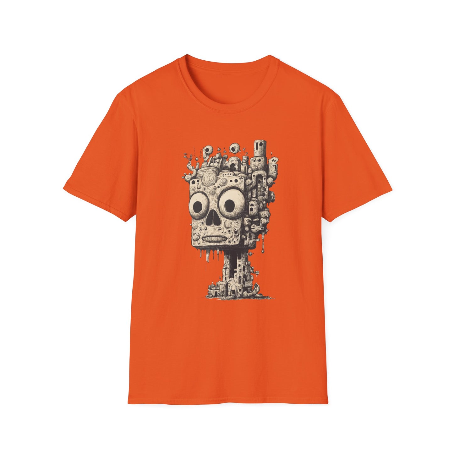 Urban Relic – Surreal Skull City Tee