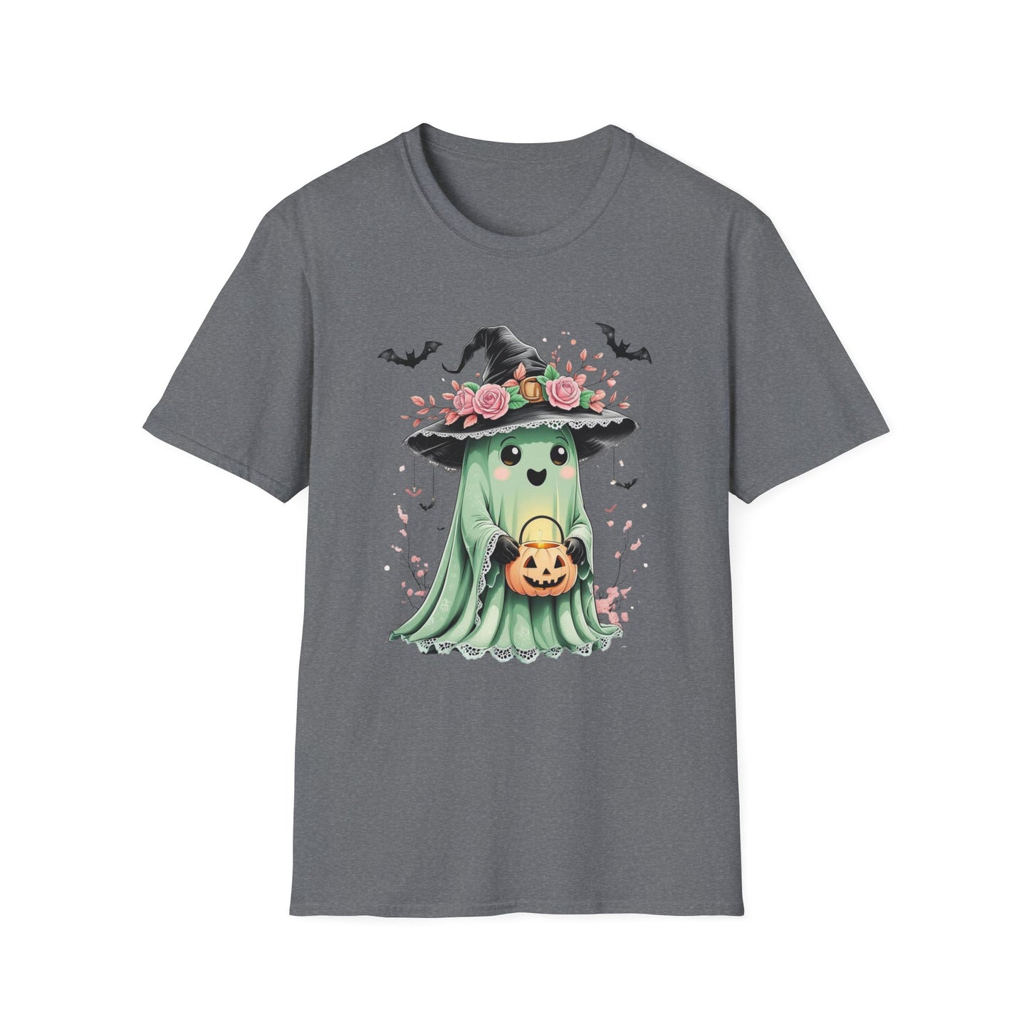 “Masquerade Ghost” Tee – Mint & Midnight Bloom Edition