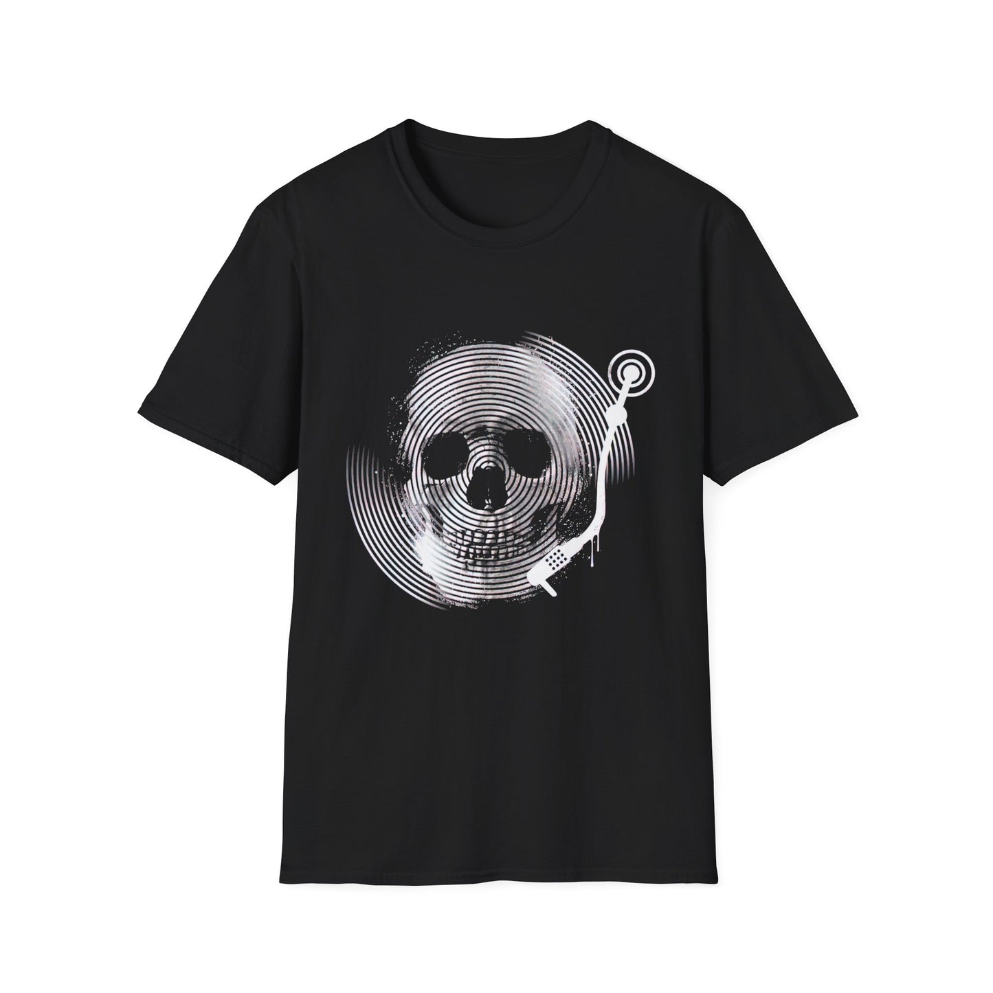 Spin Eternal Skull & Turntable Graphic Tee