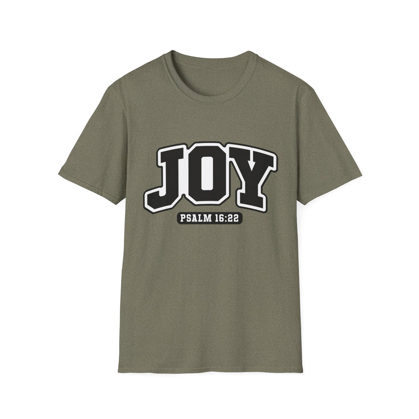 JOY Tee – Psalm 16:22 Varsity Edition