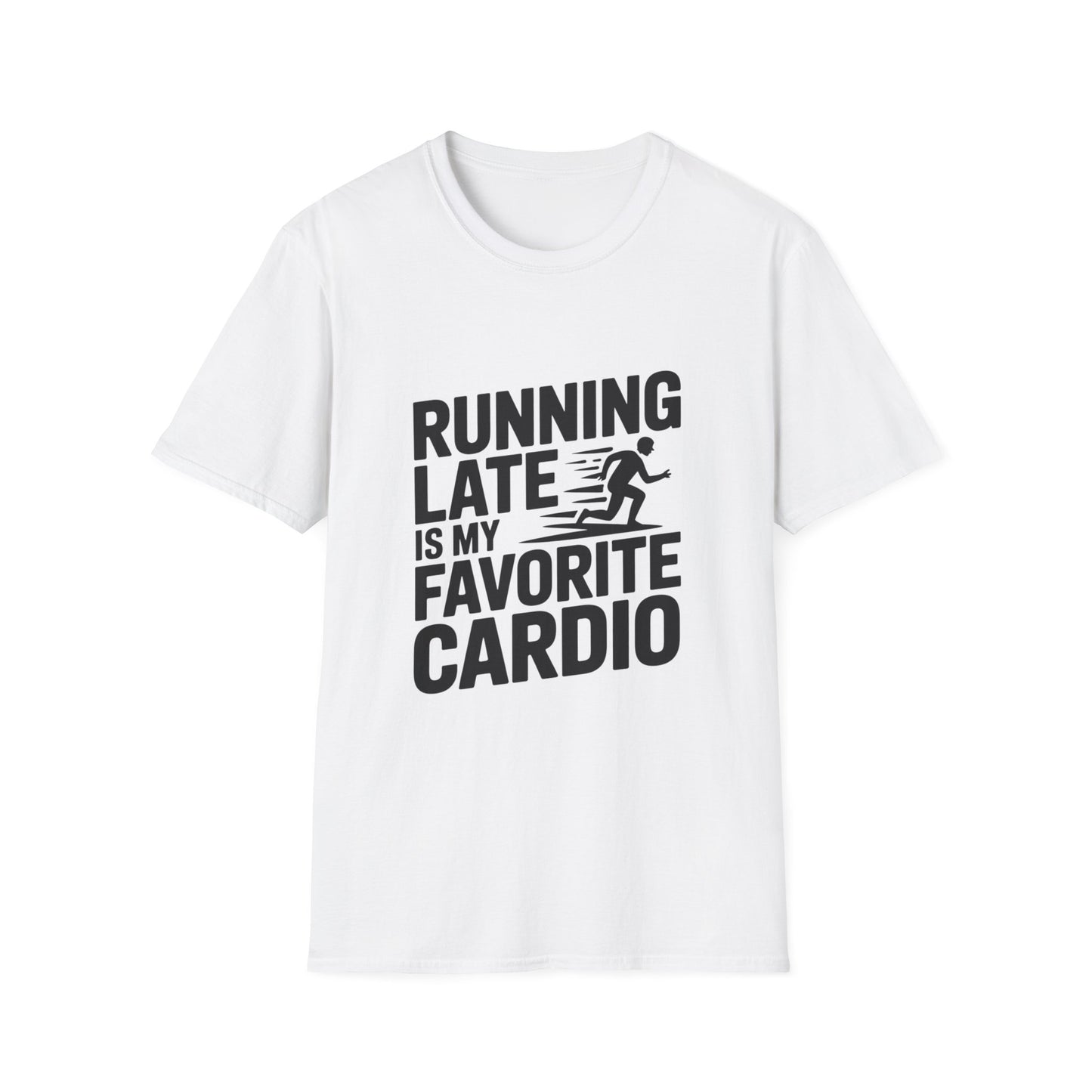 Running Late Tee – Fashionably Frazzled, Always Fast