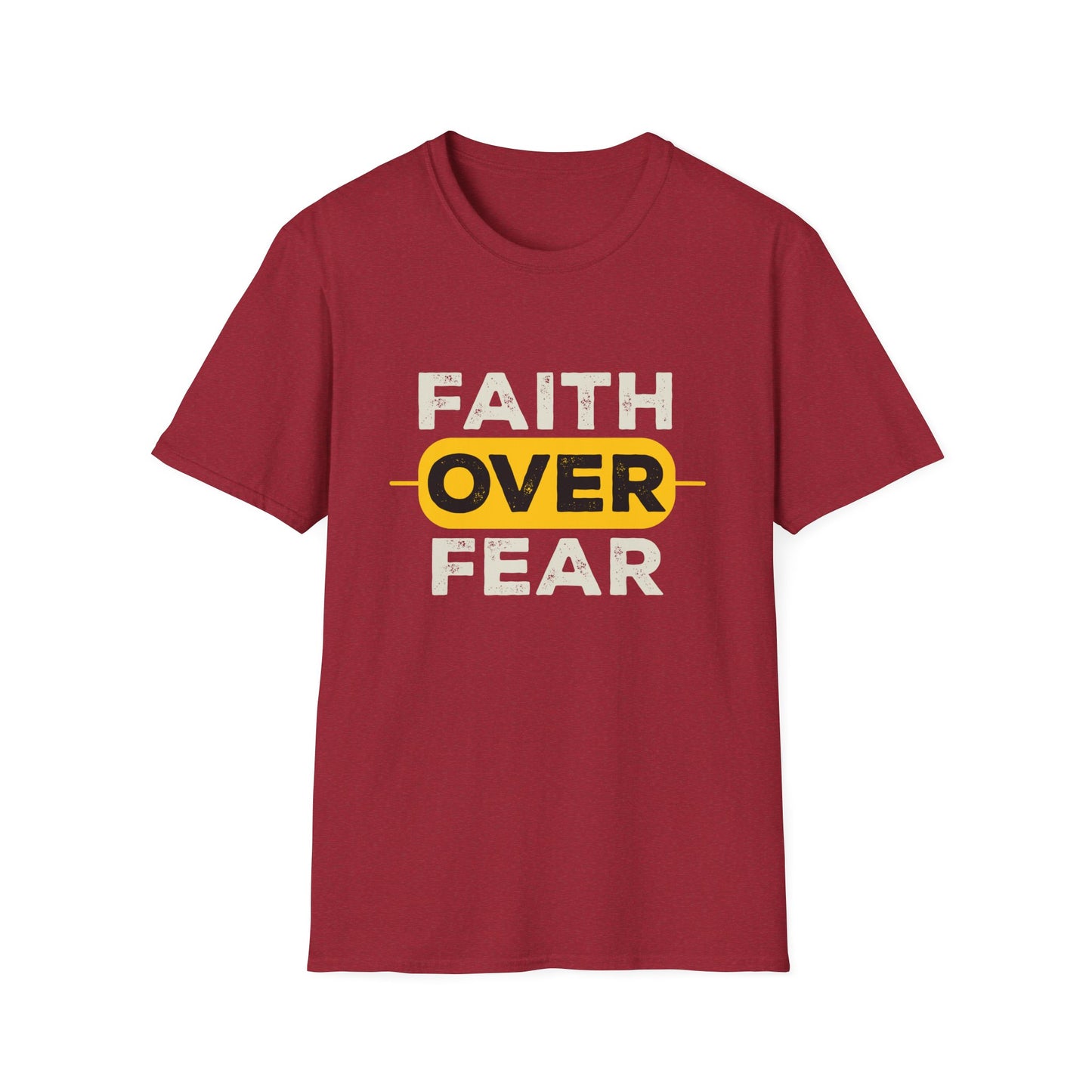 Faith Over Fear Tee – Bold Contrast Edition