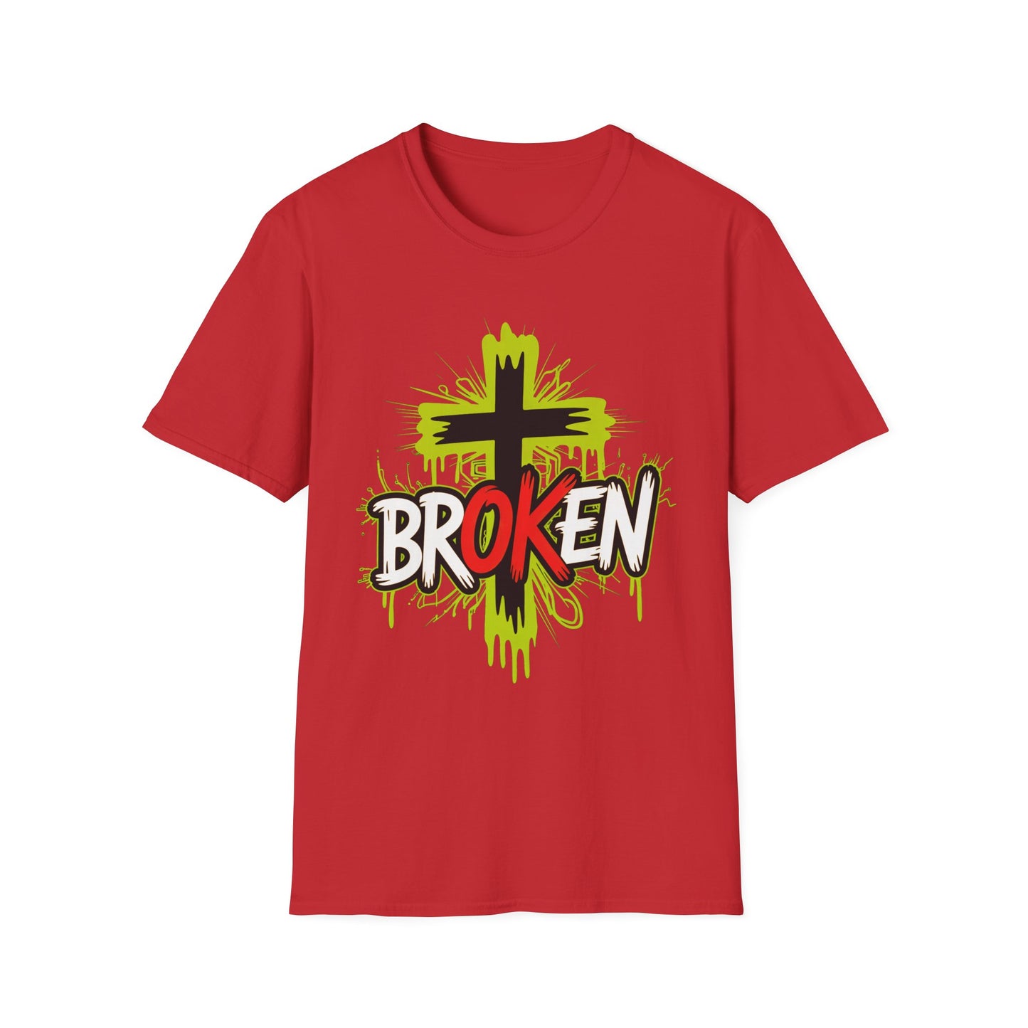 Broken, but OK. Faith-Inspired Tee