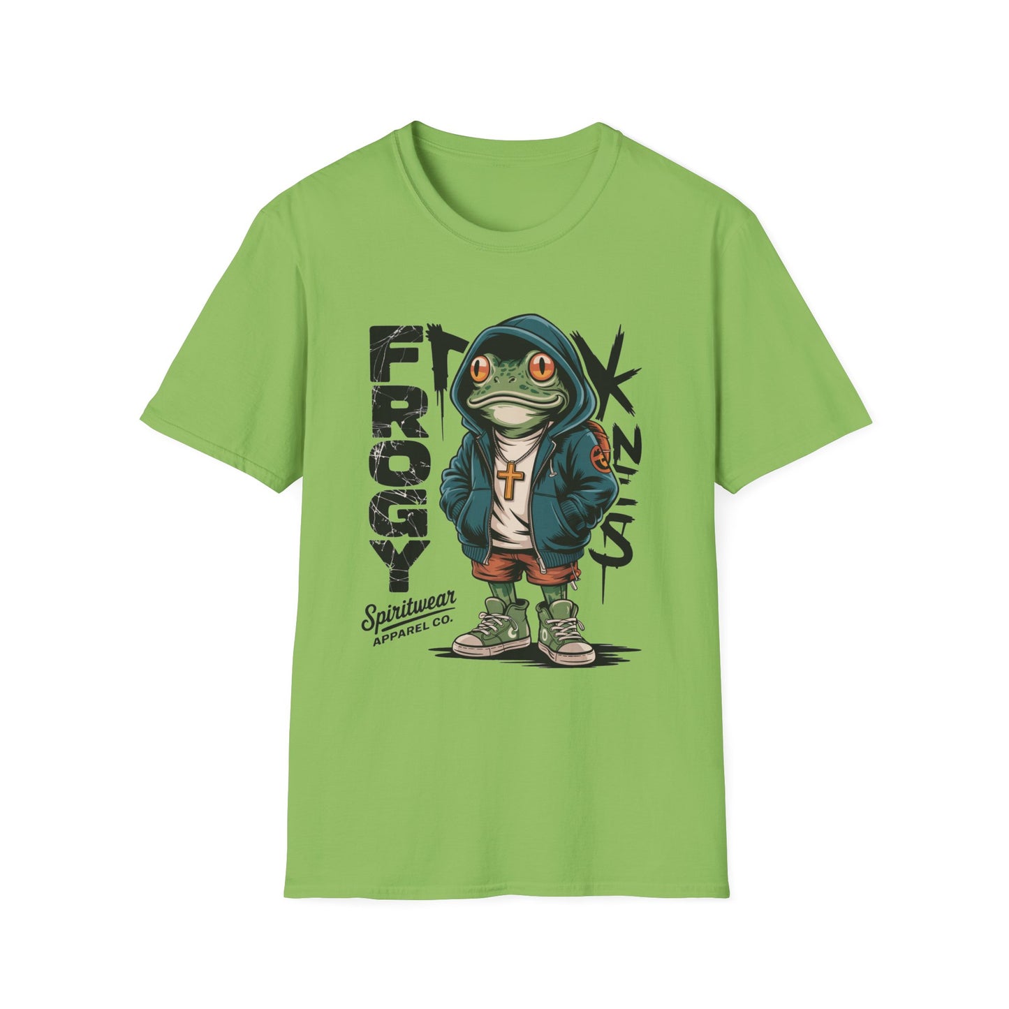 FROGY T-Shirt - Faith Radiates Outward, Glorifying Yahweh - Style 2
