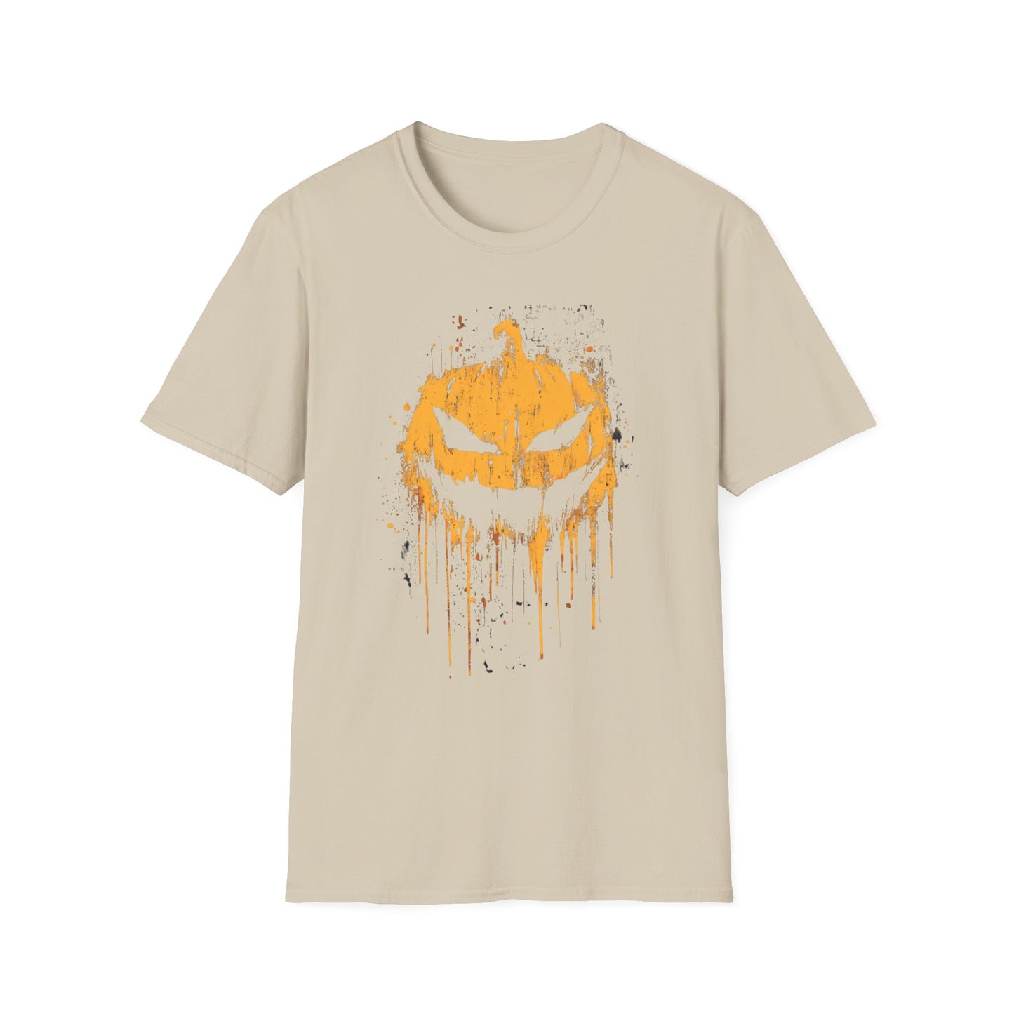 Drip Lantern Halloween Pumpkin Tee