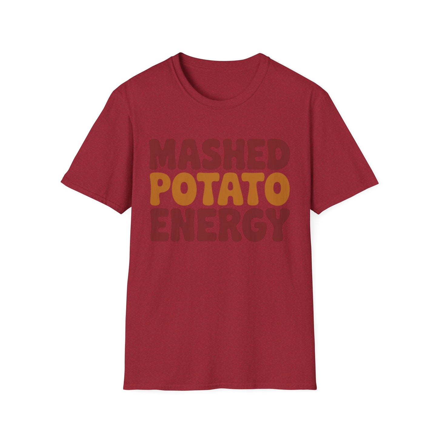 Mashed Potato Energy – Comfort Food Edition Short Sleeve Tee