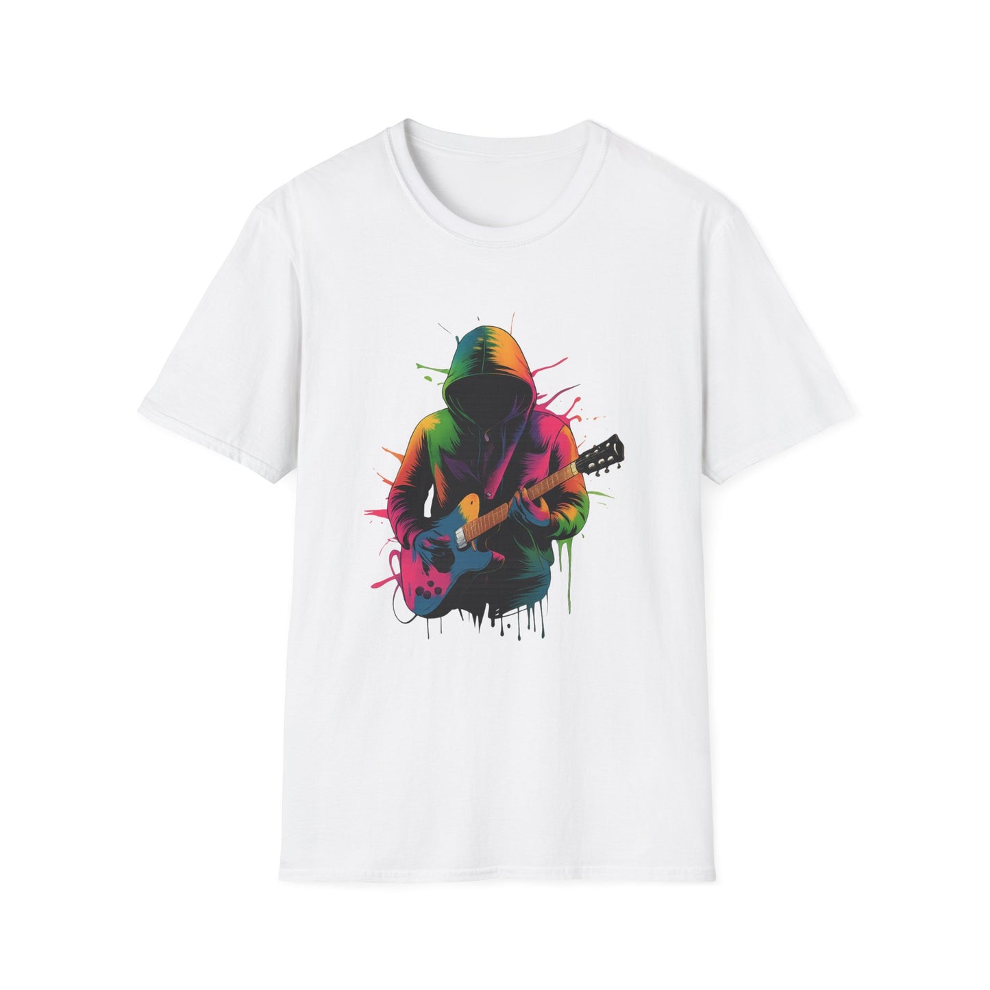 Neon Guitarist T-Shirt