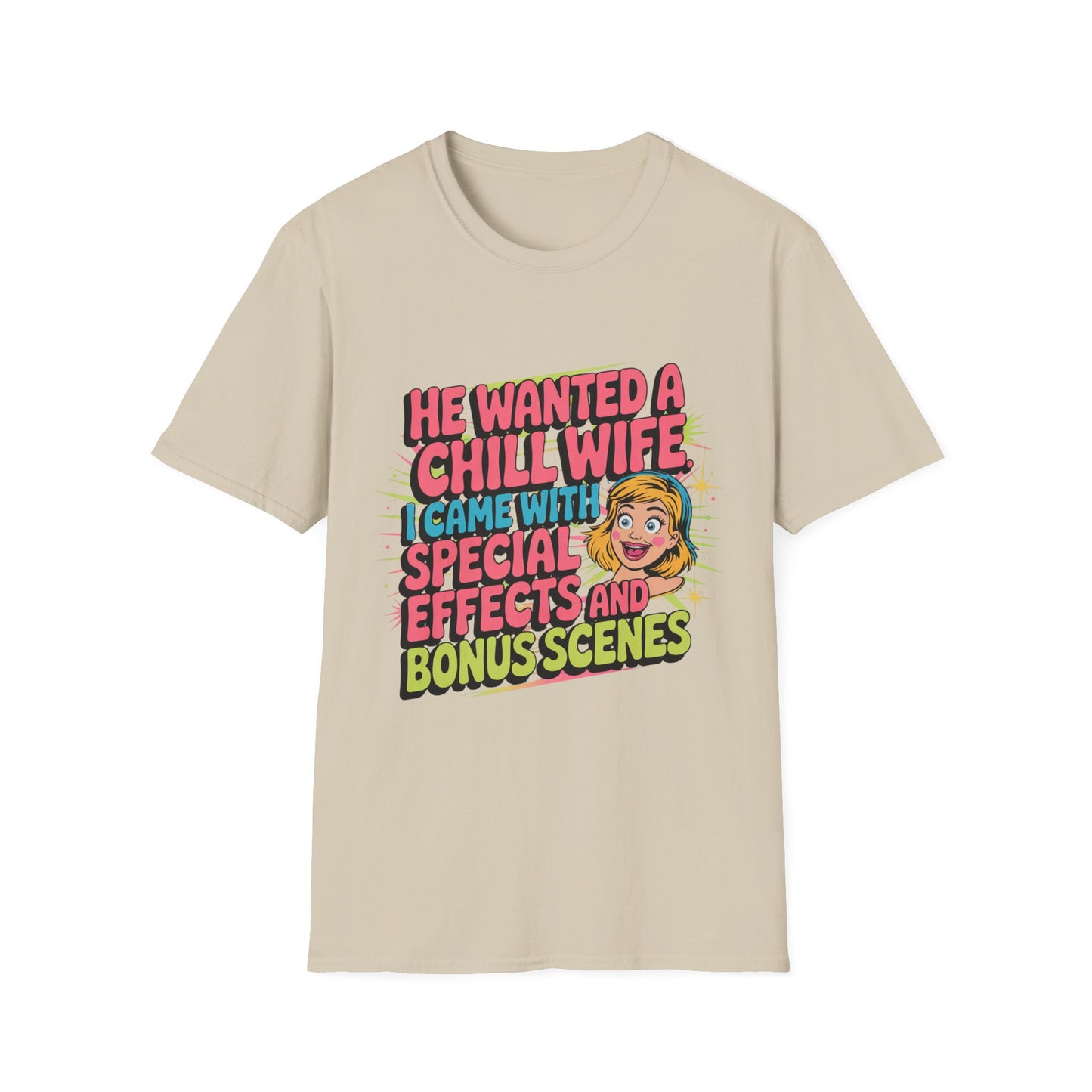 SPECIAL EFFECTS & BONUS SCENES – Not-So-Chill Wife Tee