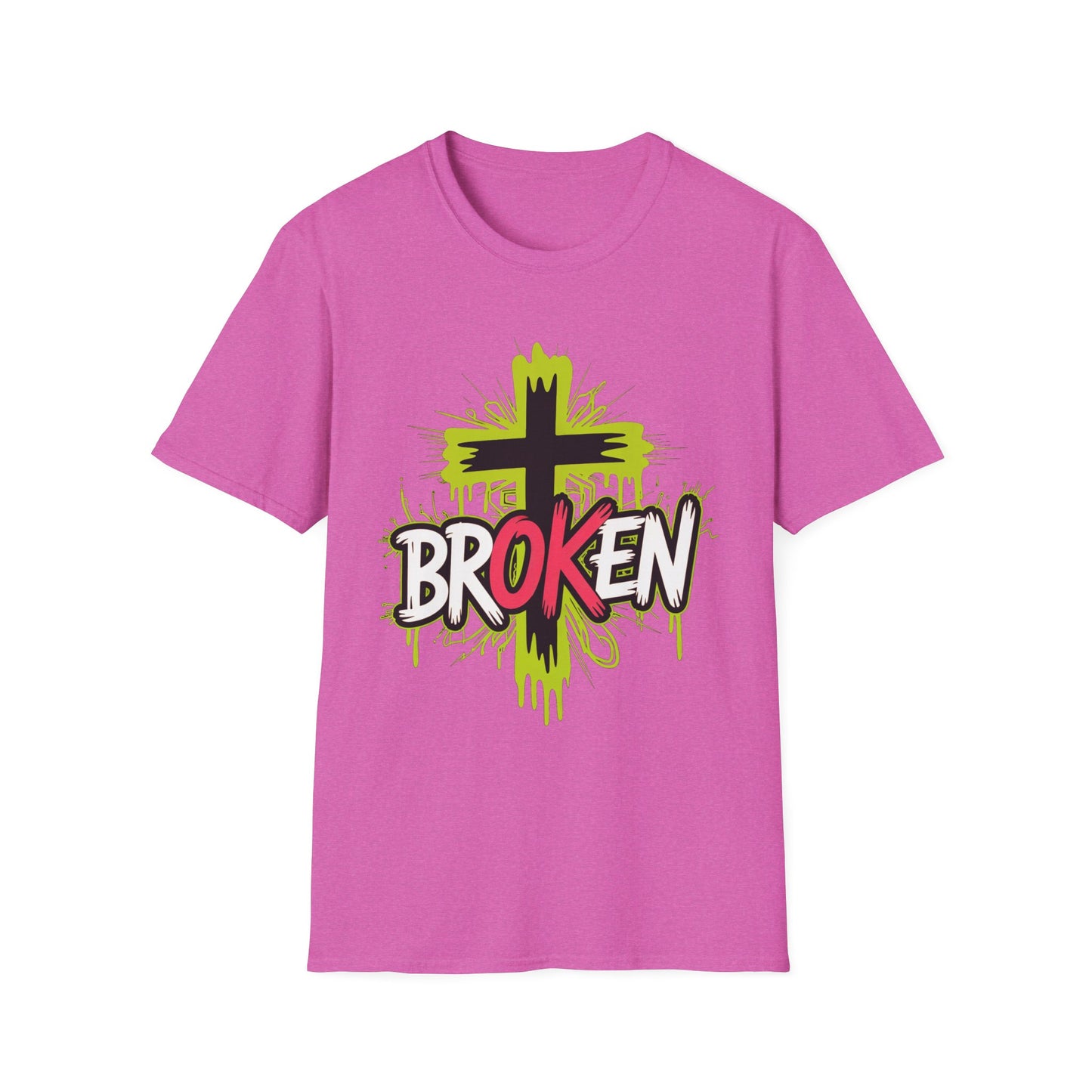 Broken, but OK. Faith-Inspired Tee