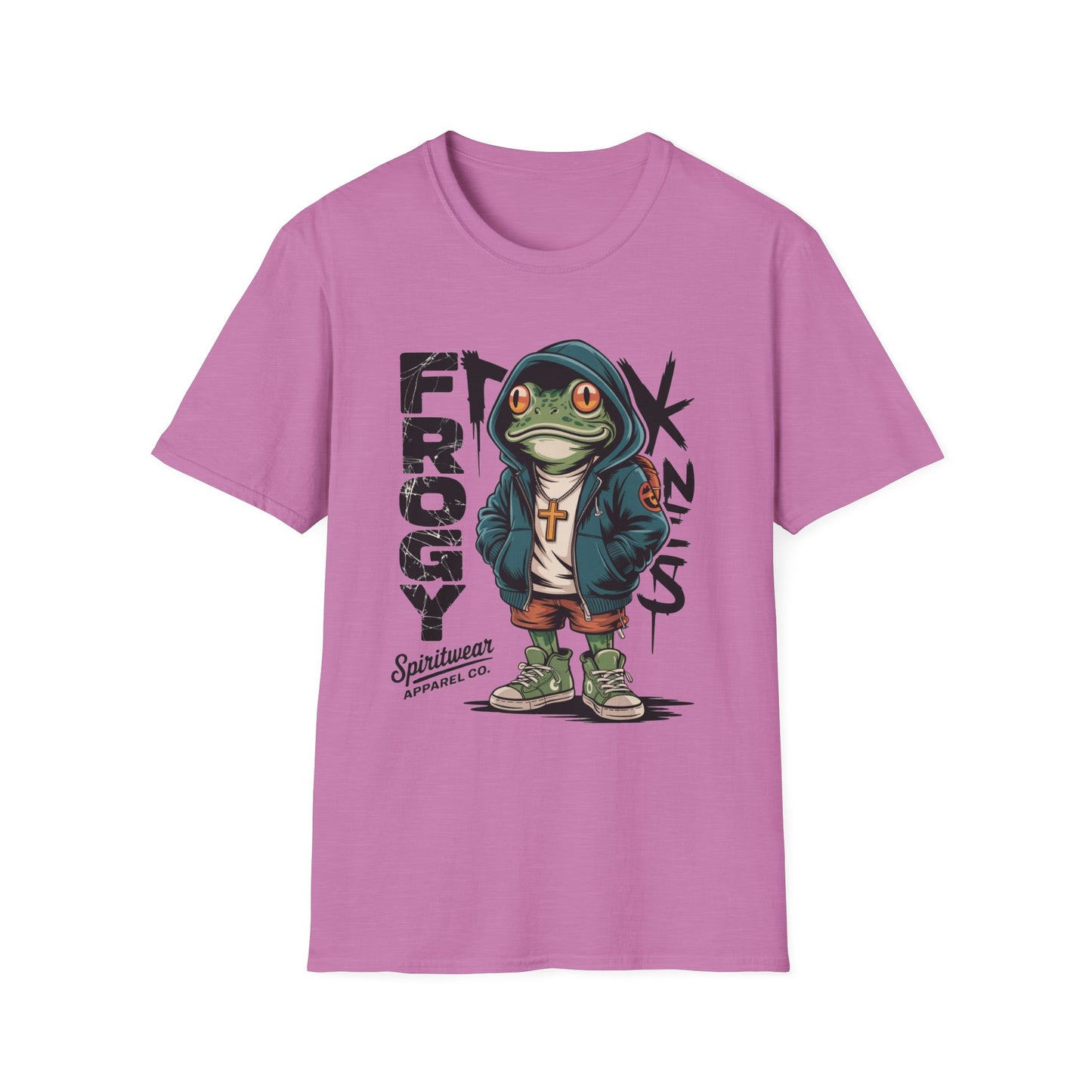FROGY T-Shirt - Faith Radiates Outward, Glorifying Yahweh - Style 2