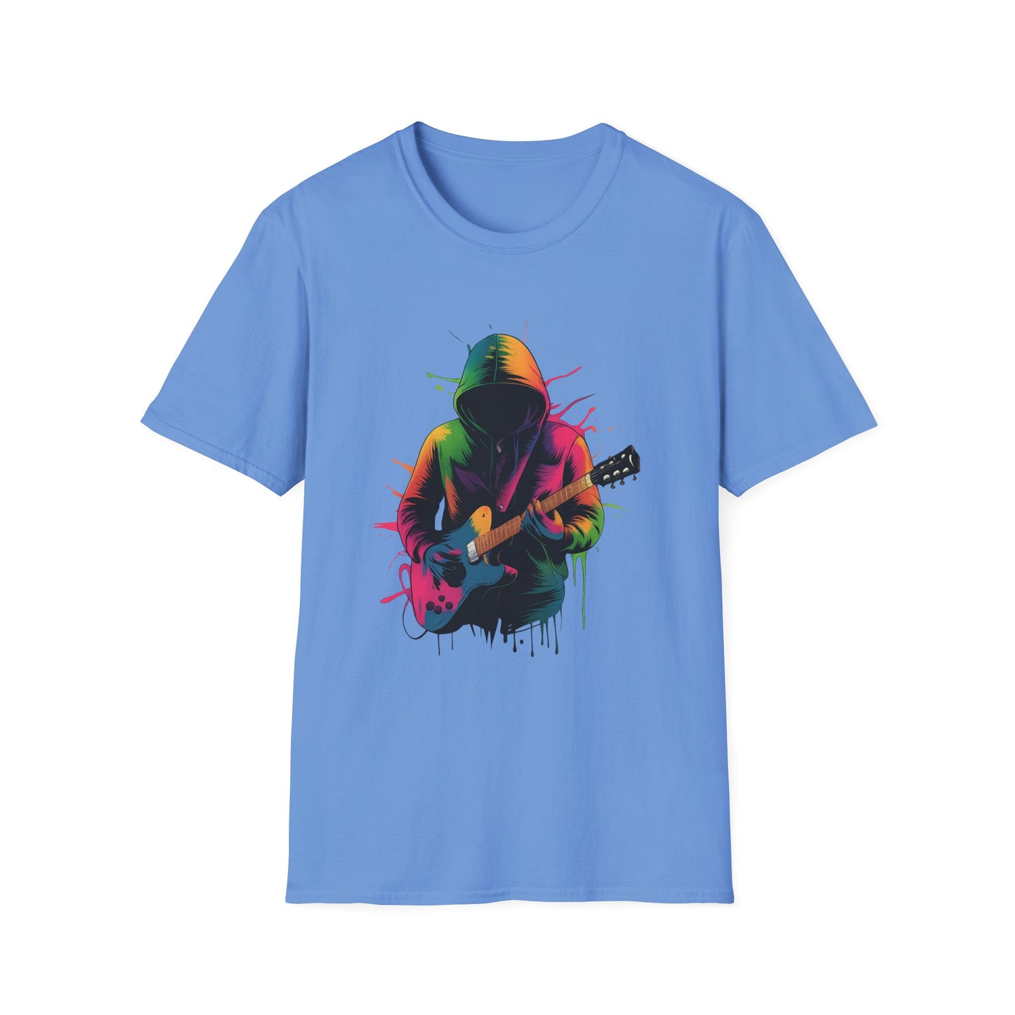 Neon Guitarist T-Shirt