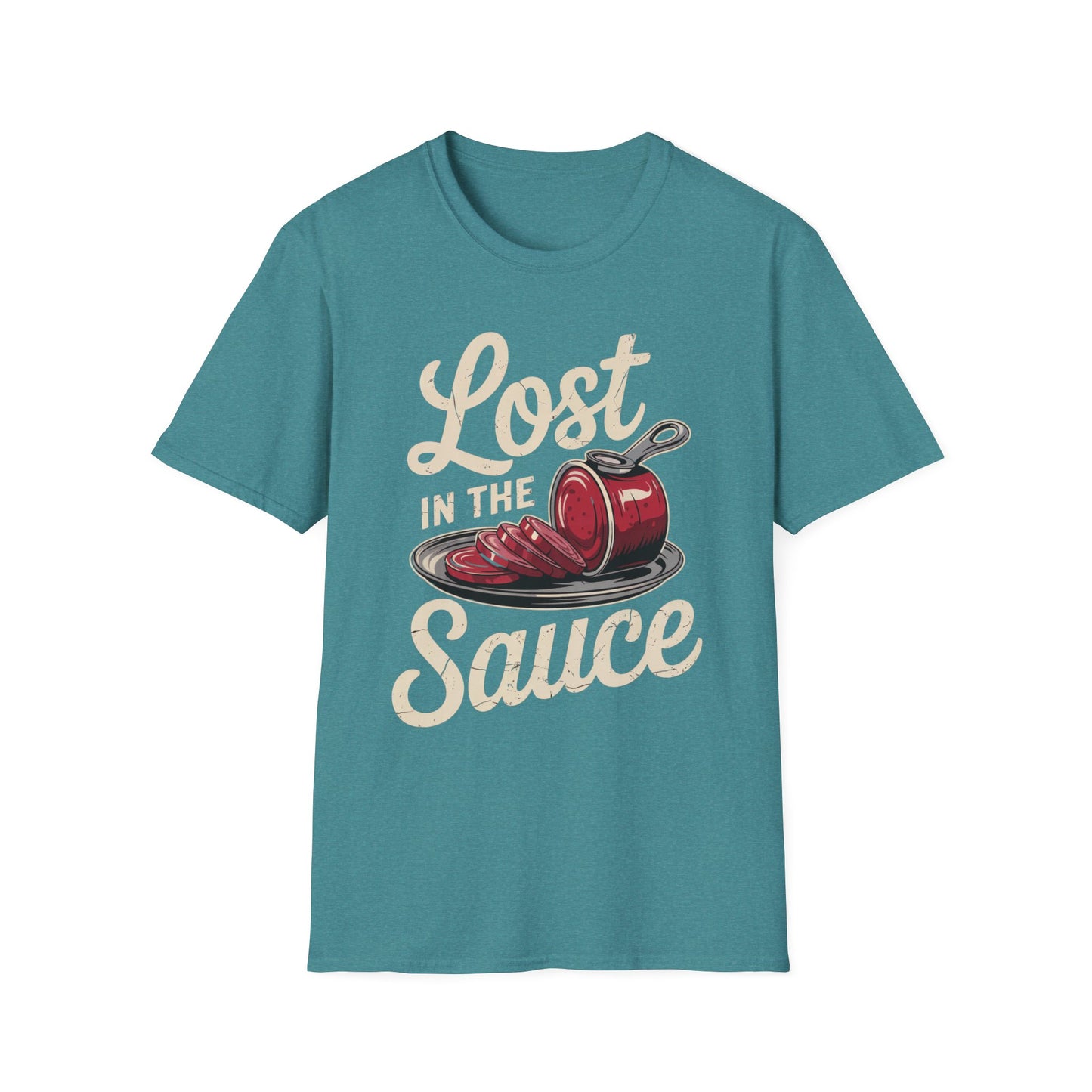 Lost in the Sauce – Retro Can Edition Short Sleeve Tee