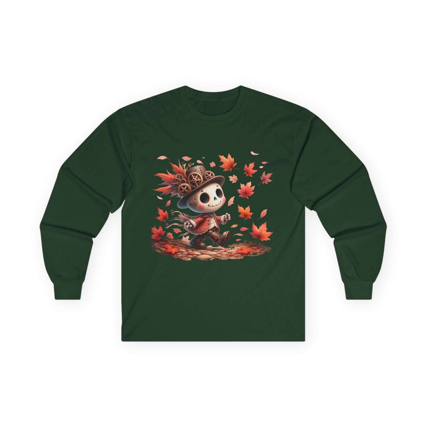 Copy of “Steampunk Stroll” Long Sleeve Tee – Autumn Mechanica Edition