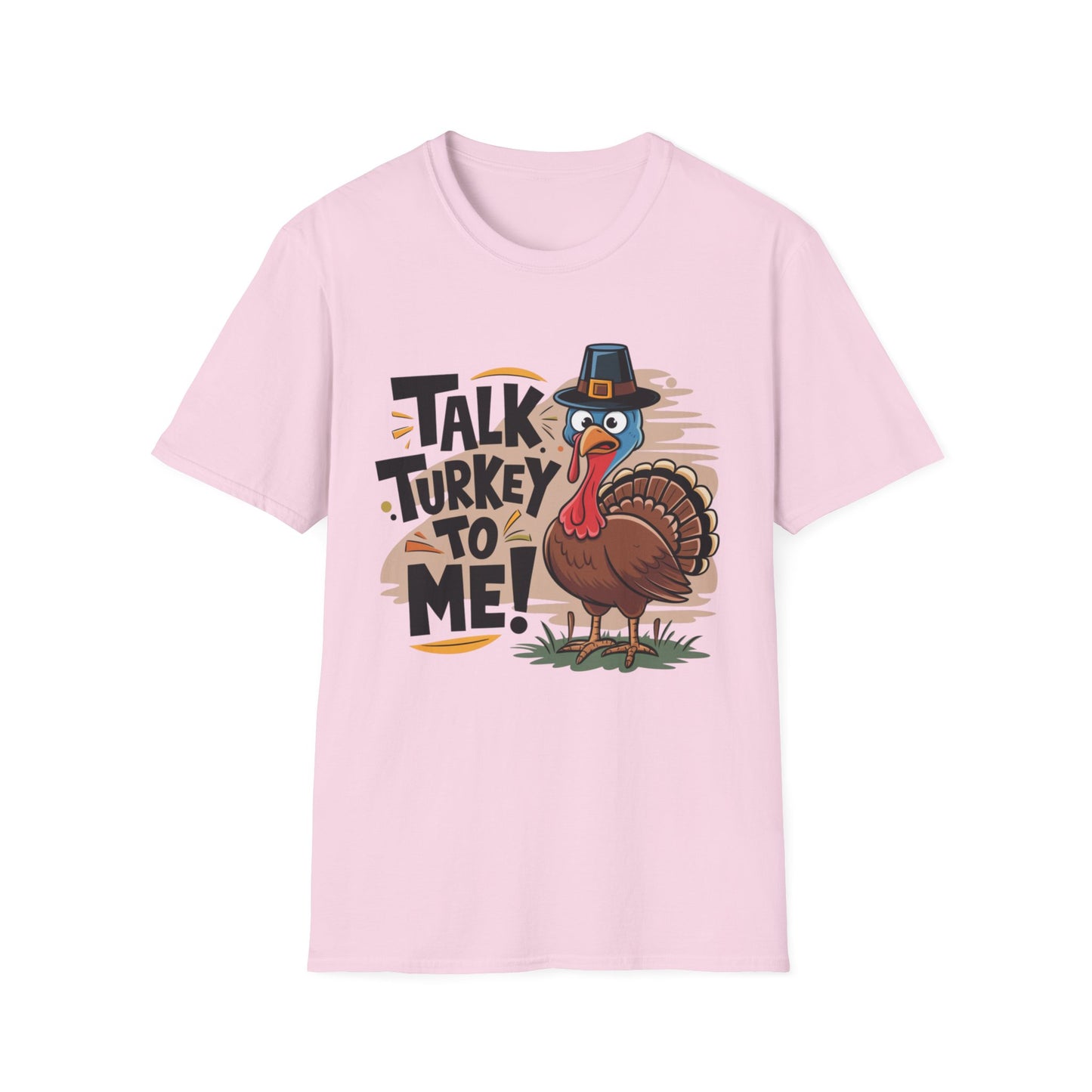 Talk Turkey to Me – Pilgrim Hat Edition Short Sleeve Tee