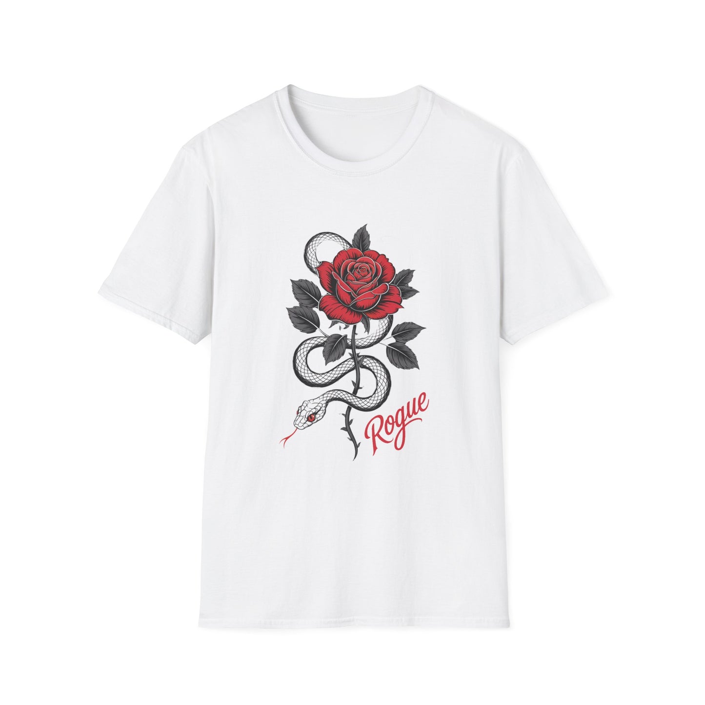Rogue Bloom Snake & Rose Graphic Tee