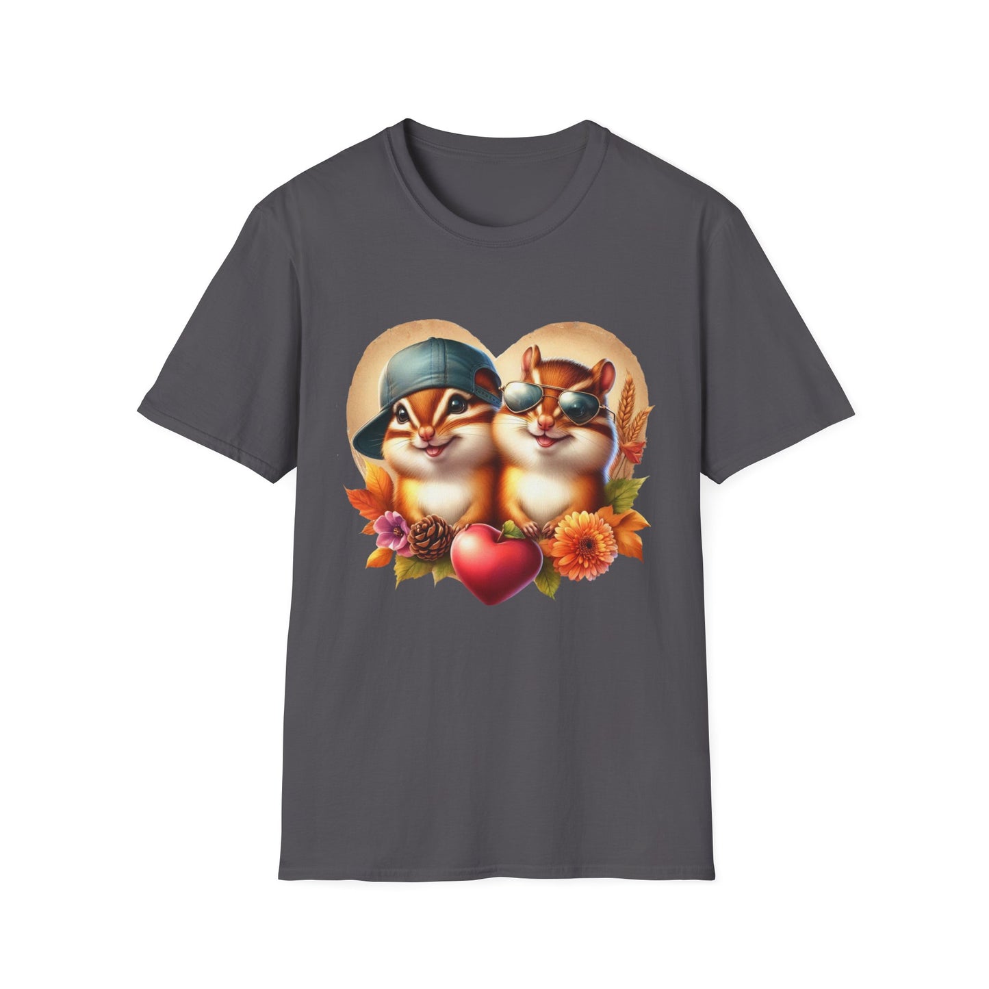 “Chipmunk Love” Tee – Flannel Hearts Edition