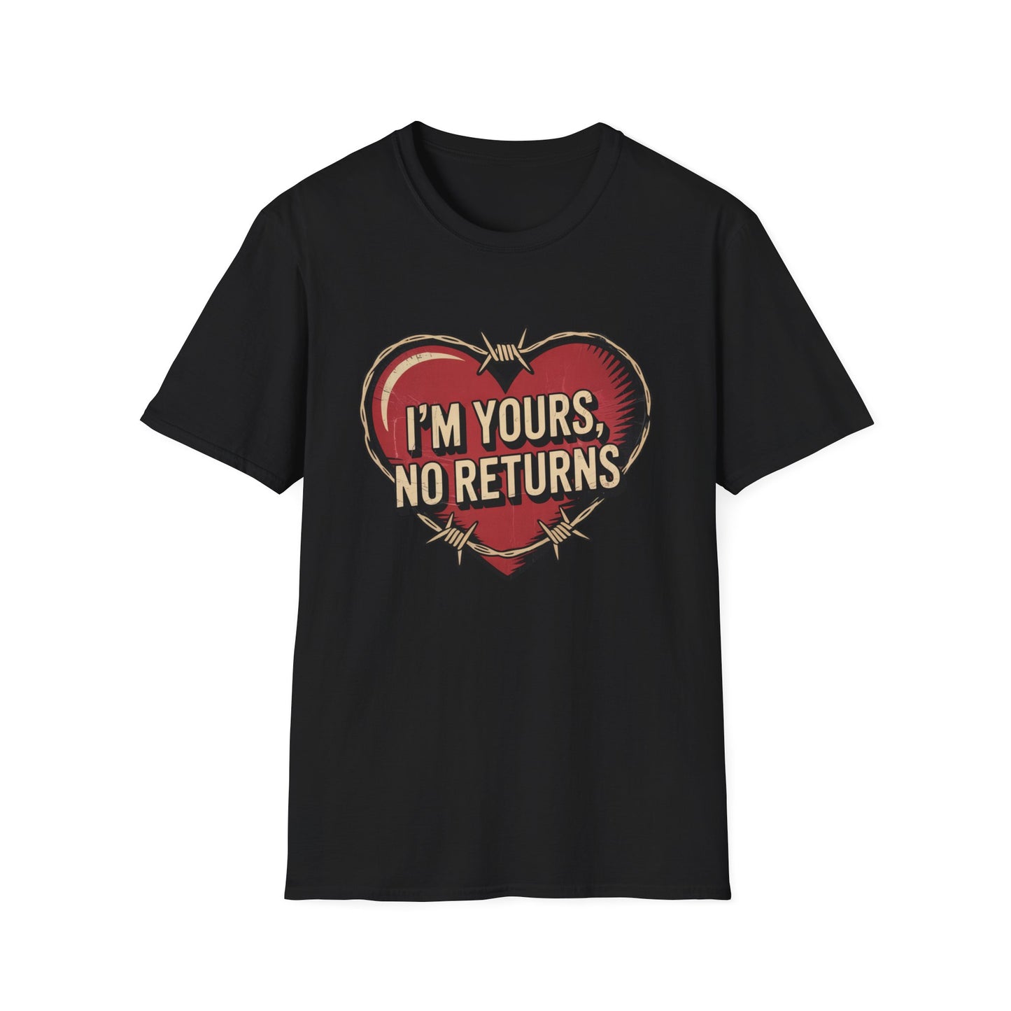 Heart No Returns Tee – Love Locked, Warranty Void