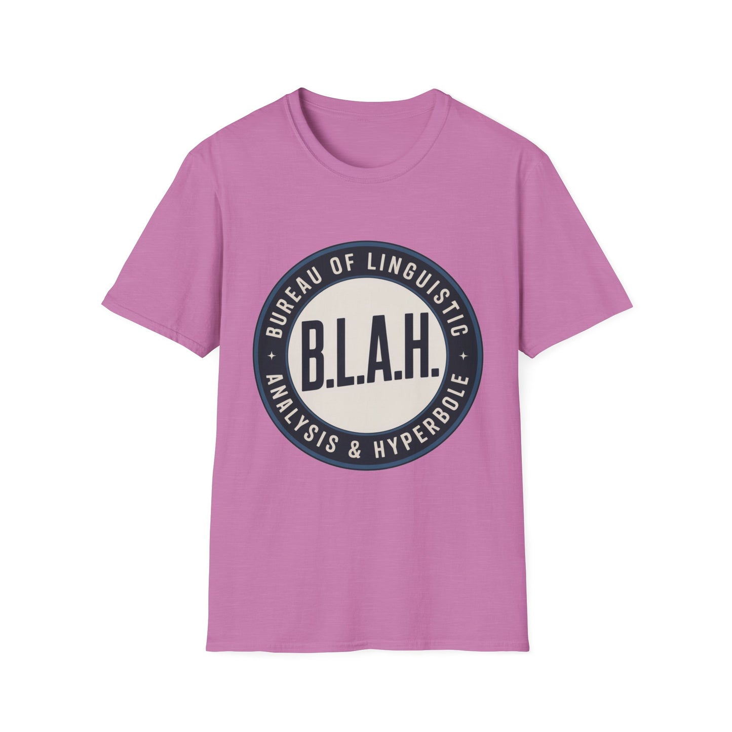 B.L.A.H. Tee – Bureau of Linguistic Analysis & Hyperbole