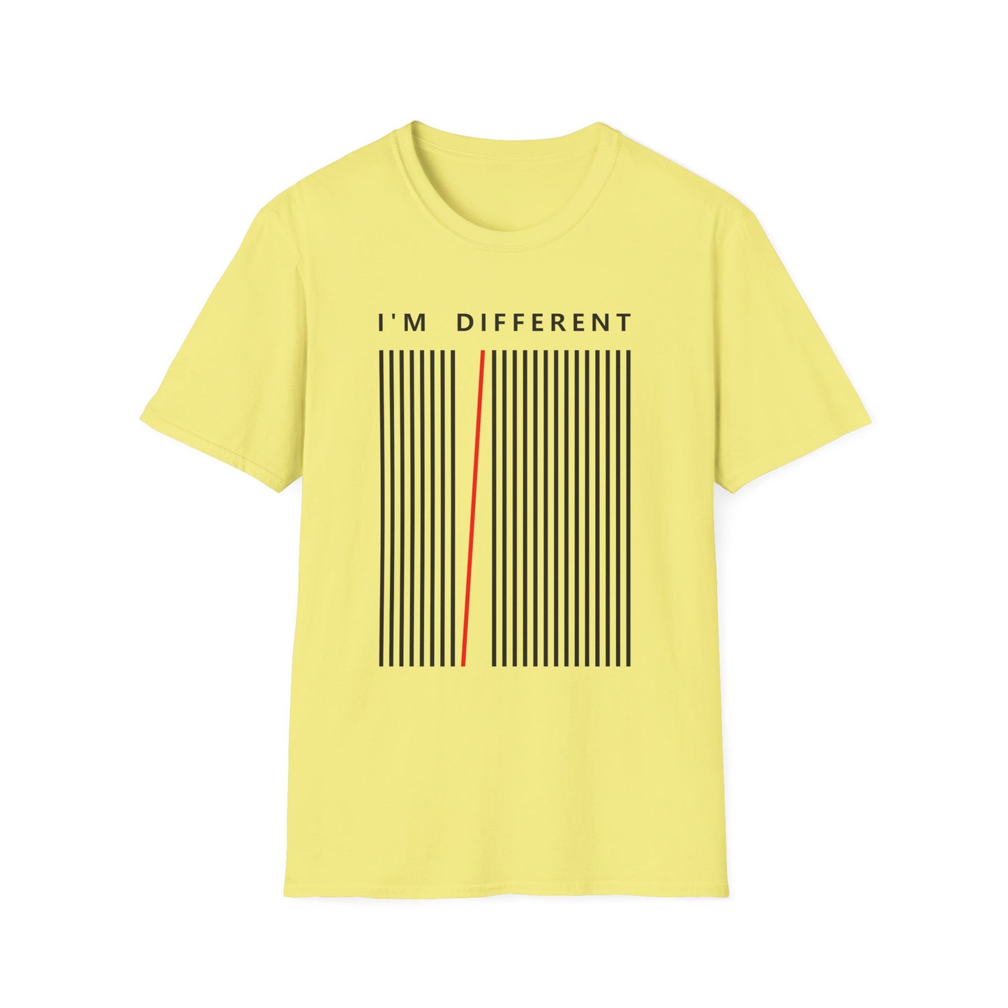 I'm Different - Barcode Identity Graphic Tee