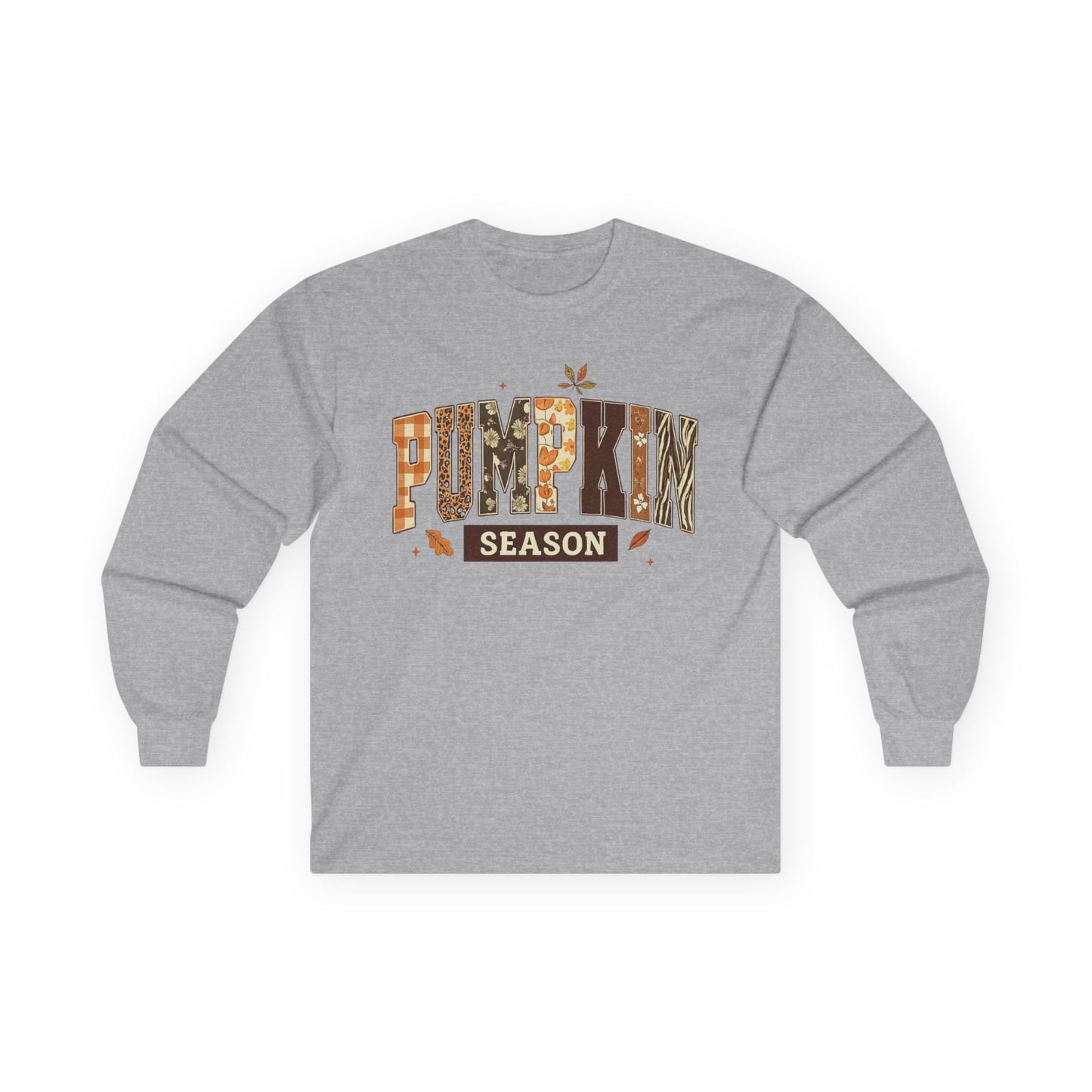 “Pumpkin Season” Long Sleeve Tee – Pattern Parade Edition