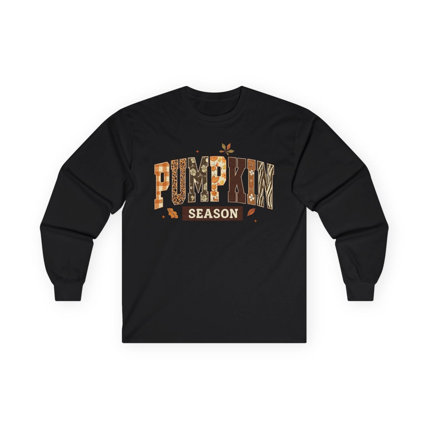 “Pumpkin Season” Long Sleeve Tee – Pattern Parade Edition