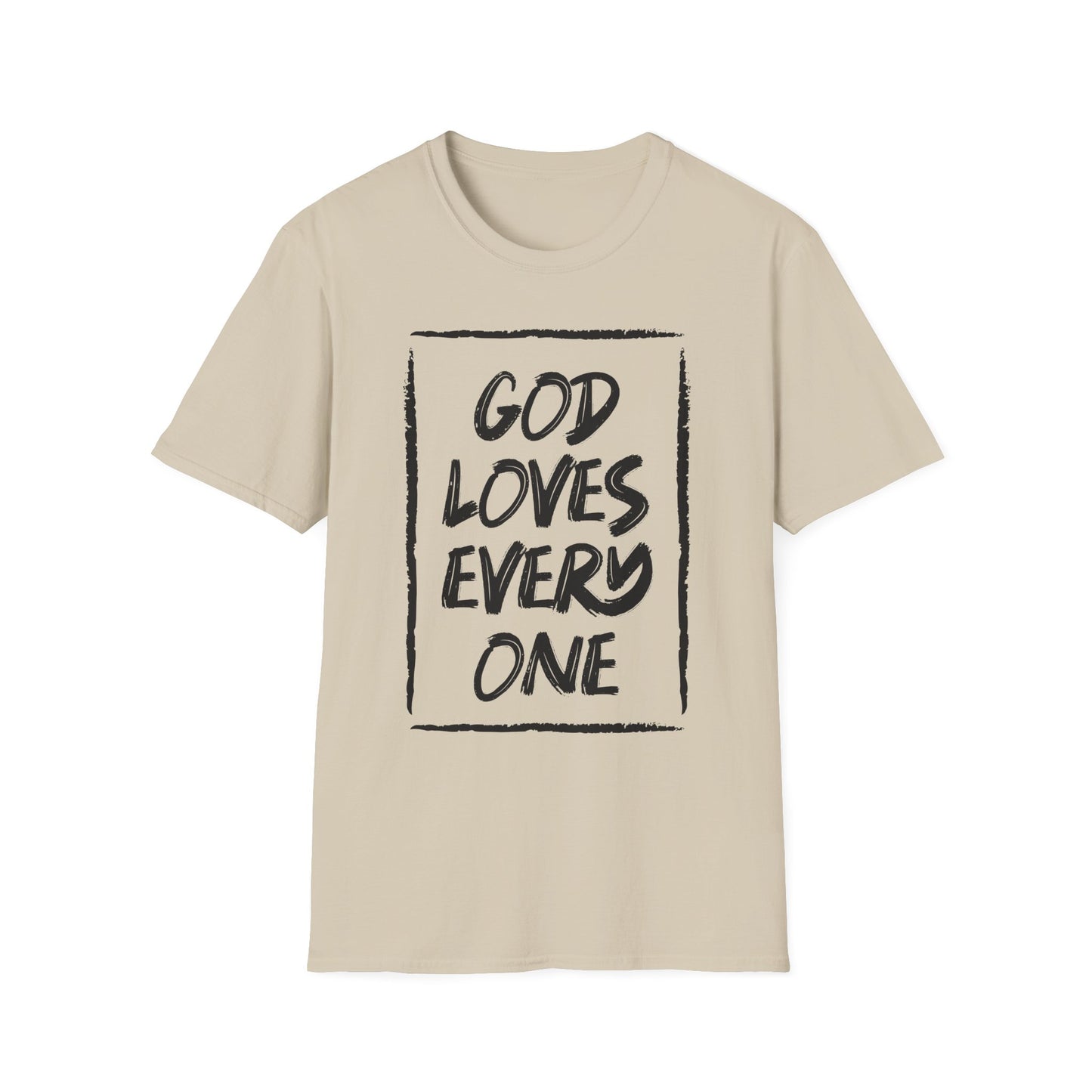 God Loves Every One Tee – All-Inclusive Gracewear