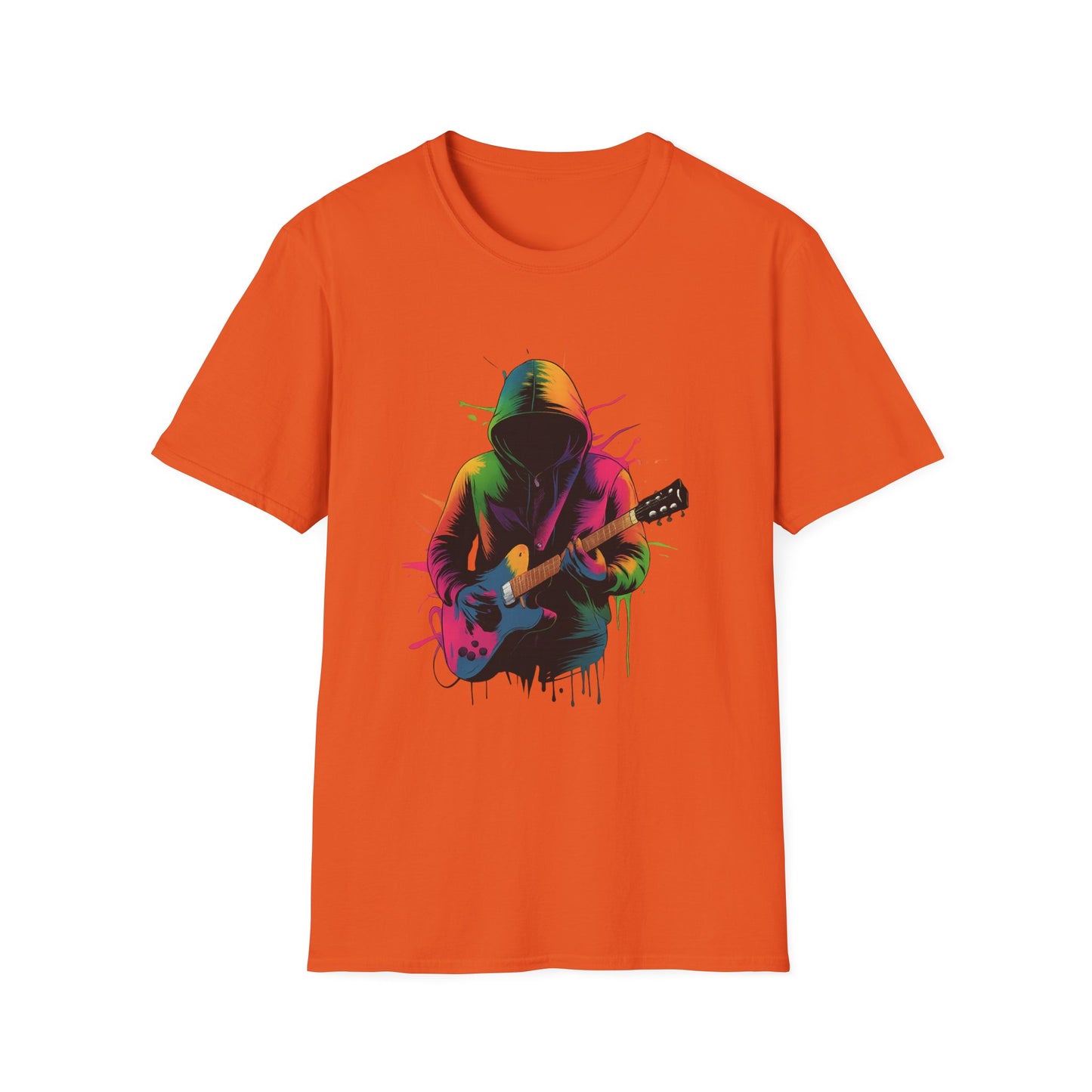 Neon Guitarist T-Shirt