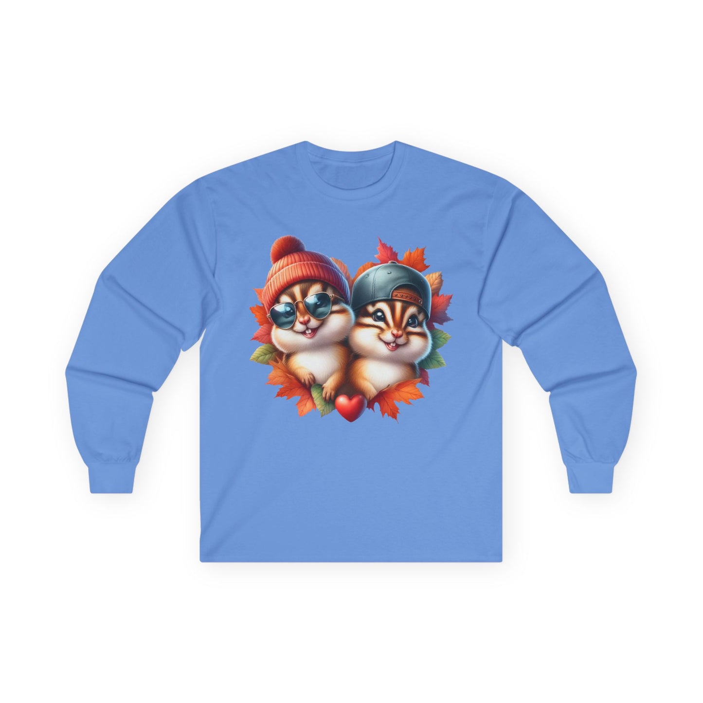 “Chipmunk Crew” Long Sleeve Tee – Leaf Drop Edition
