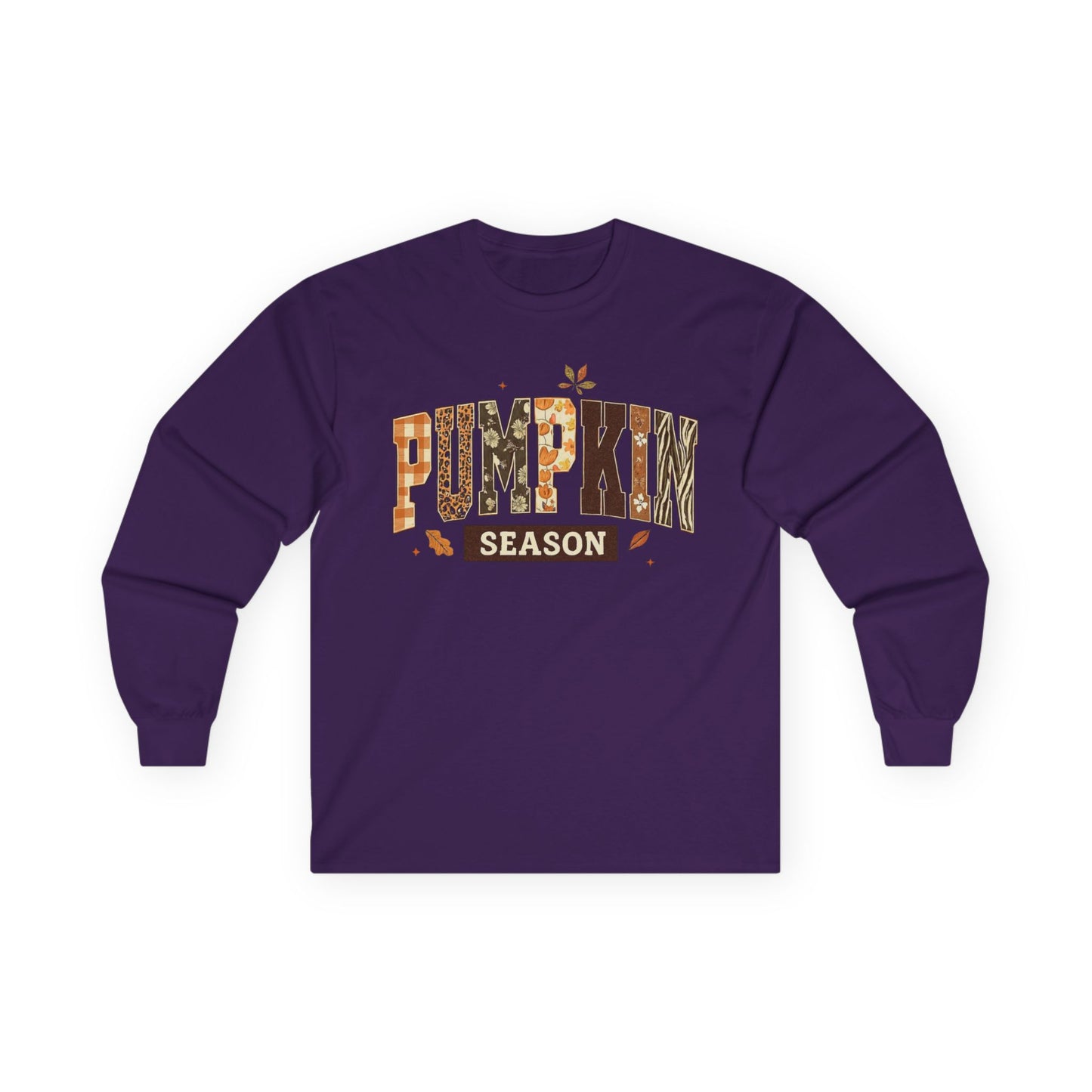 “Pumpkin Season” Long Sleeve Tee – Pattern Parade Edition