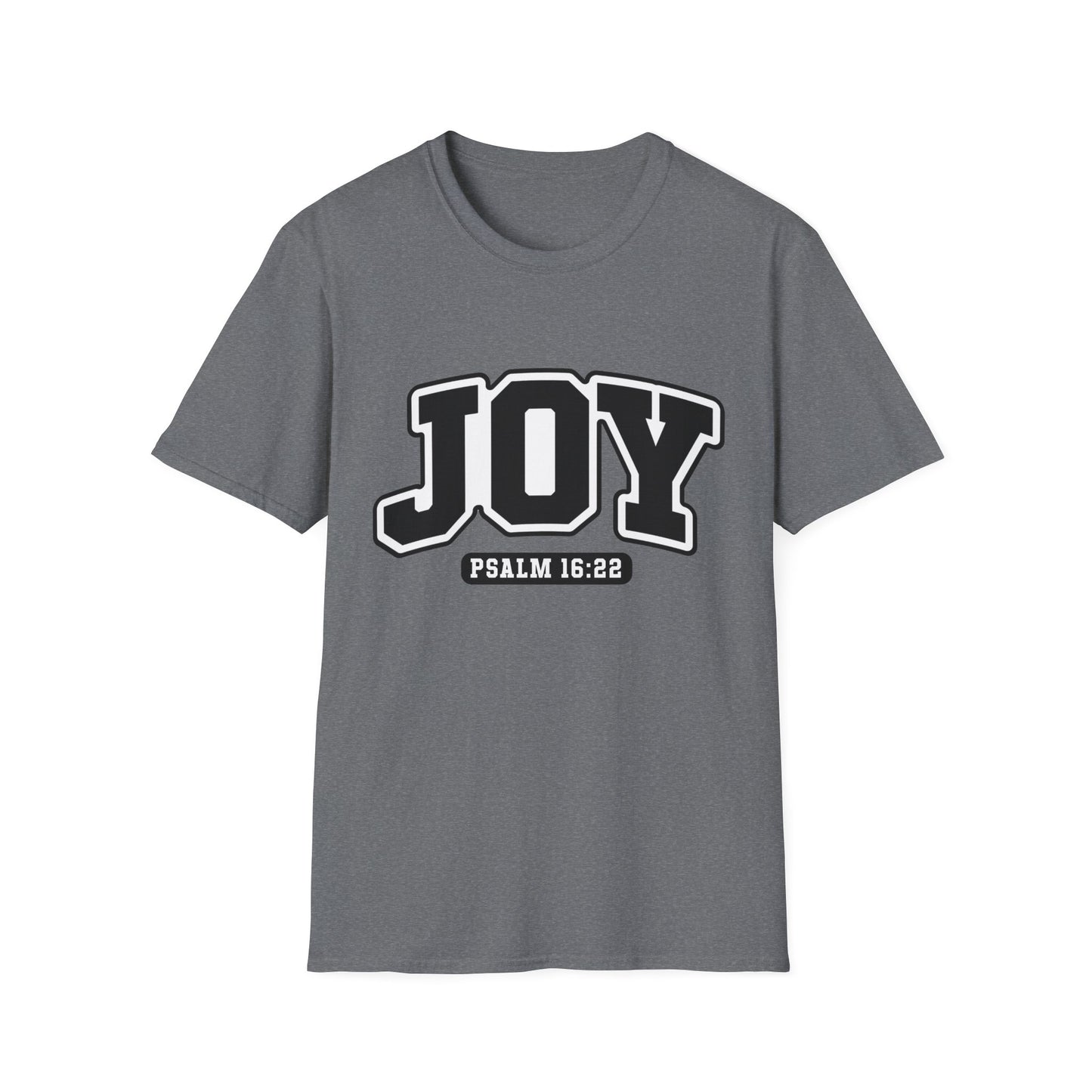 JOY Tee – Psalm 16:22 Varsity Edition