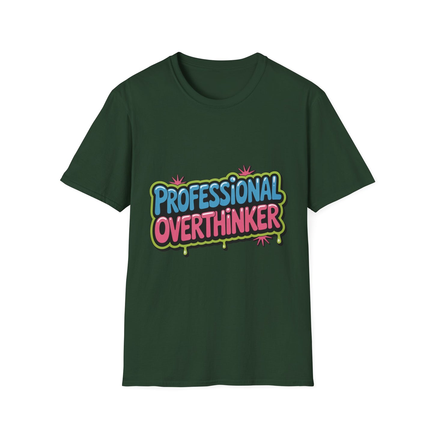 'Professional Overthinker' Funny Tee