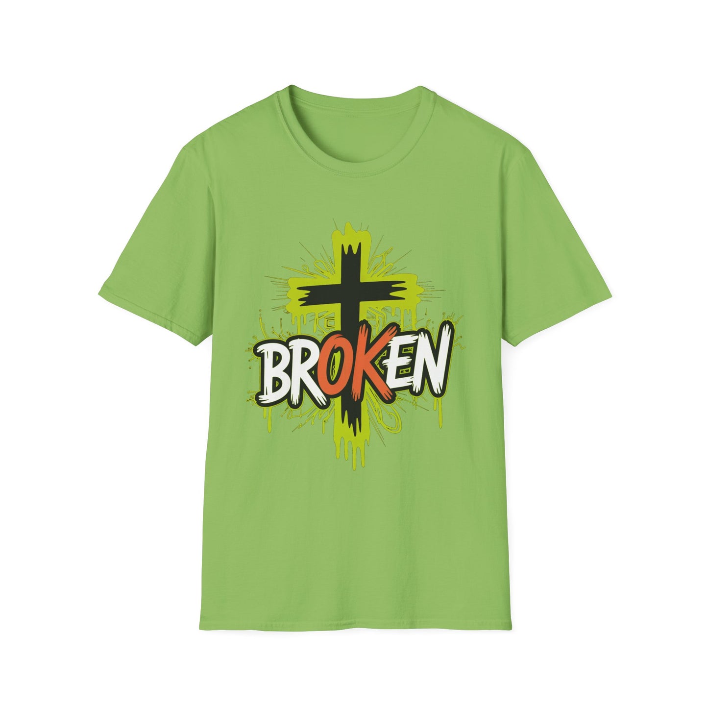 Broken, but OK. Faith-Inspired Tee