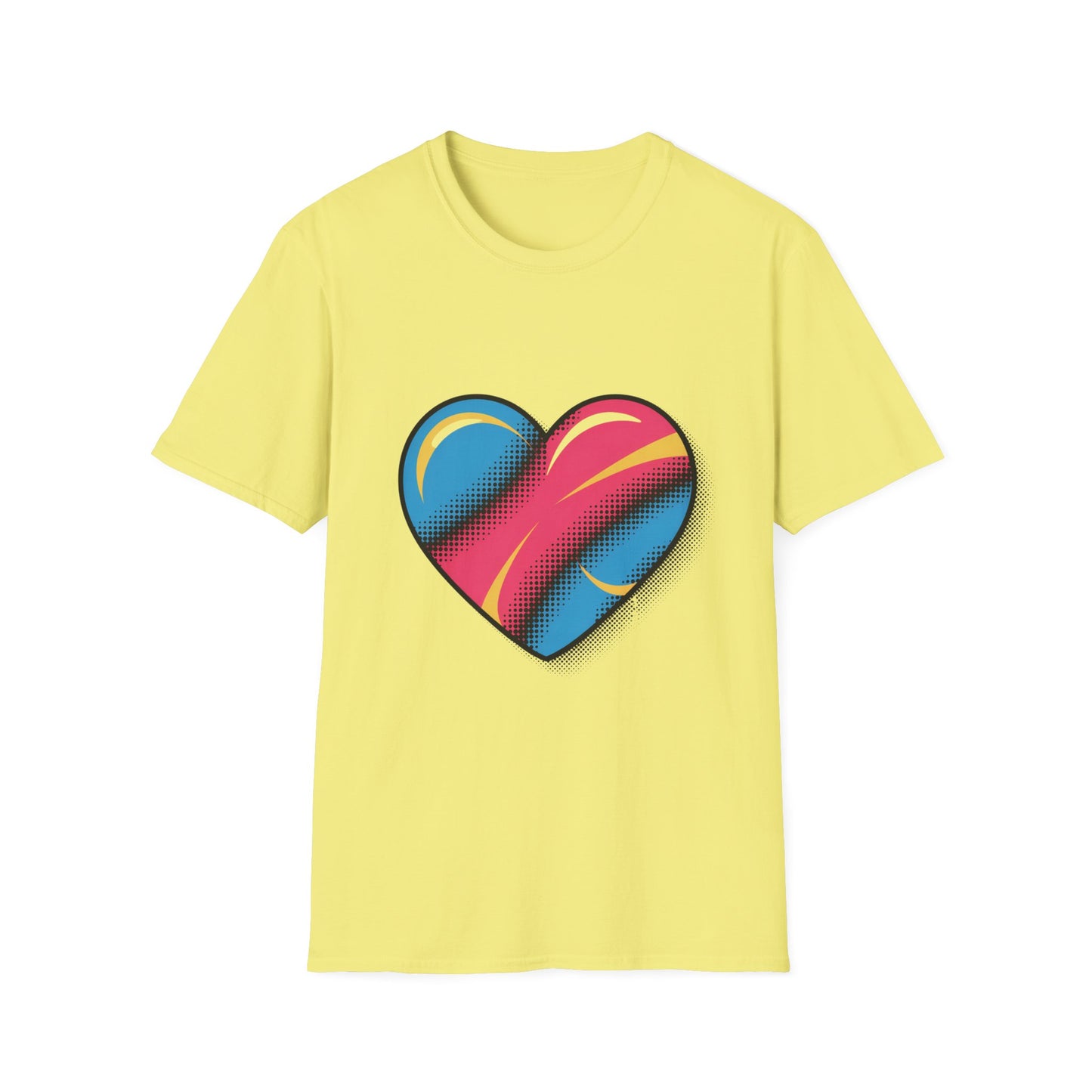 Retro Pulse Heart Graphic Tee