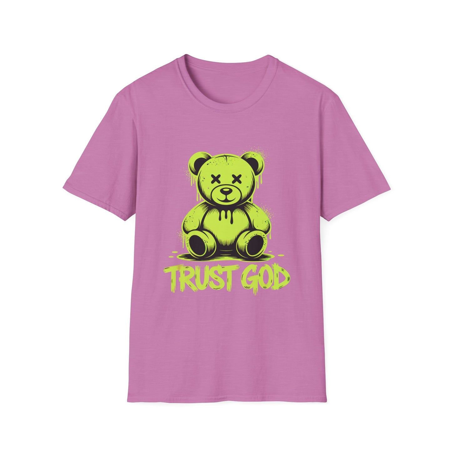 TRUST GOD – Drip Bear Graffiti Tee