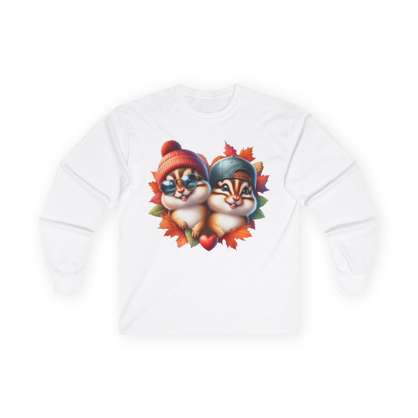 “Chipmunk Crew” Long Sleeve Tee – Leaf Drop Edition