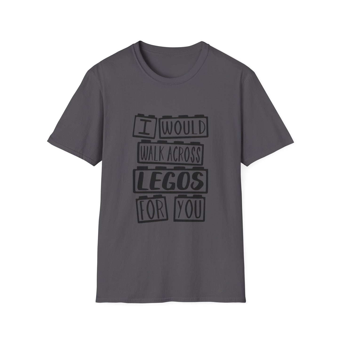 Walk Across Legos For You Graphic Tee