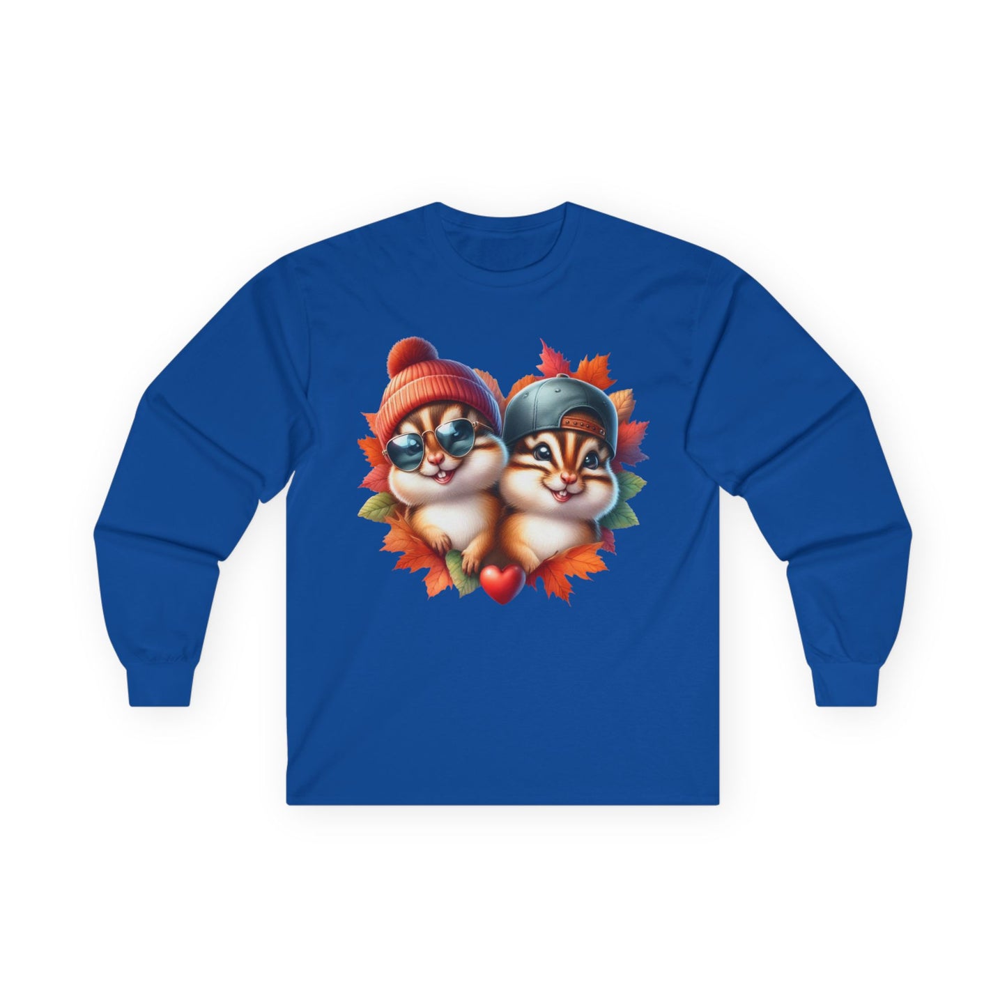 “Chipmunk Crew” Long Sleeve Tee – Leaf Drop Edition