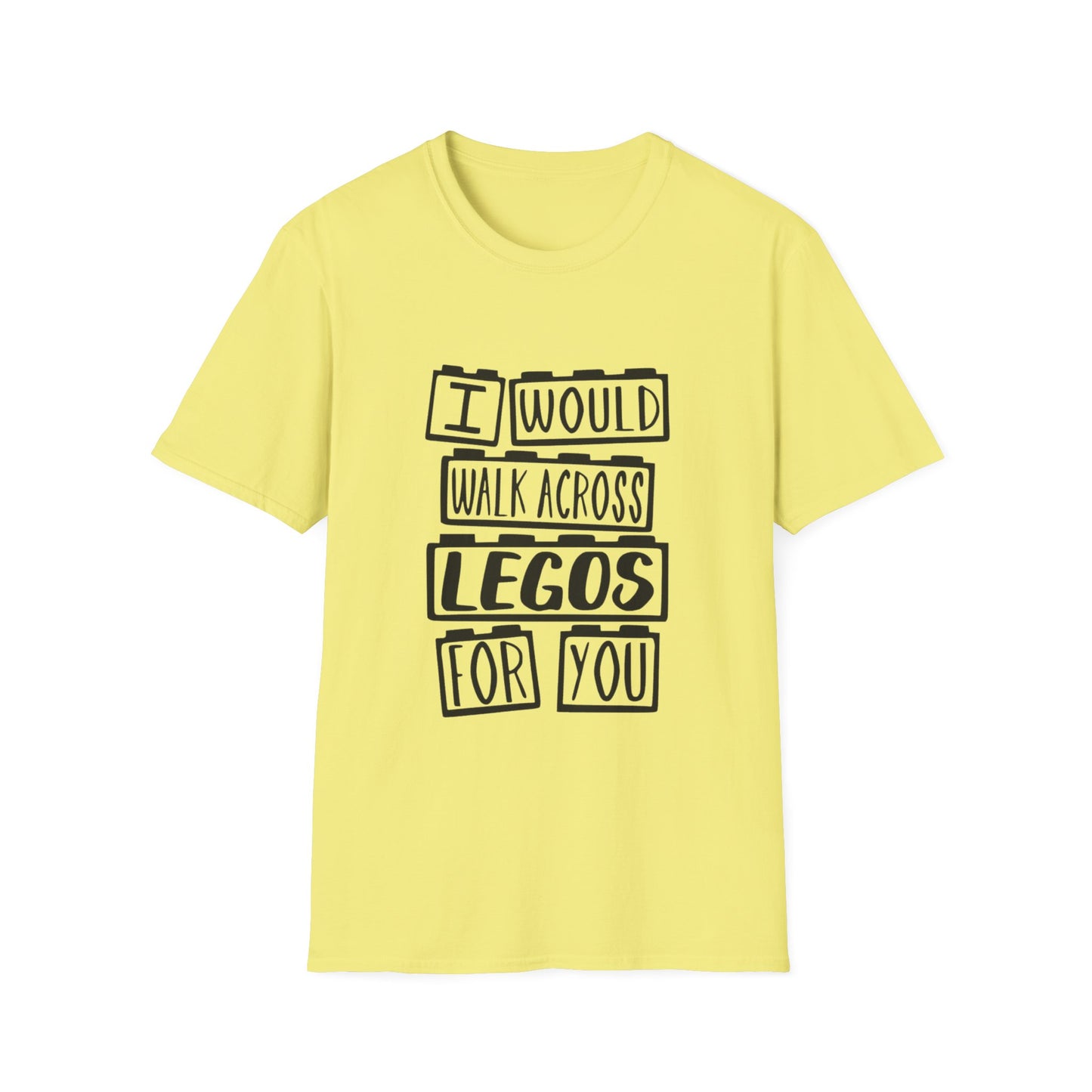 Walk Across Legos For You Graphic Tee
