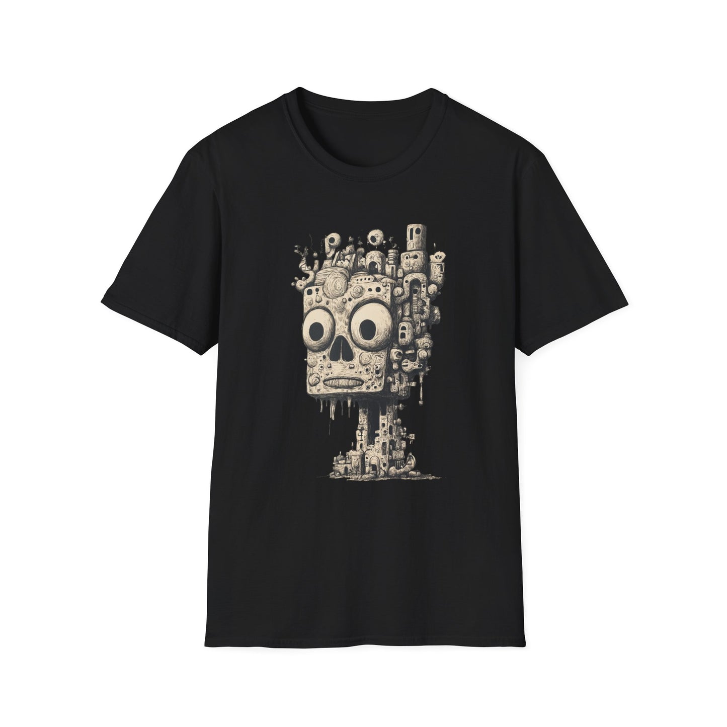 Urban Relic – Surreal Skull City Tee