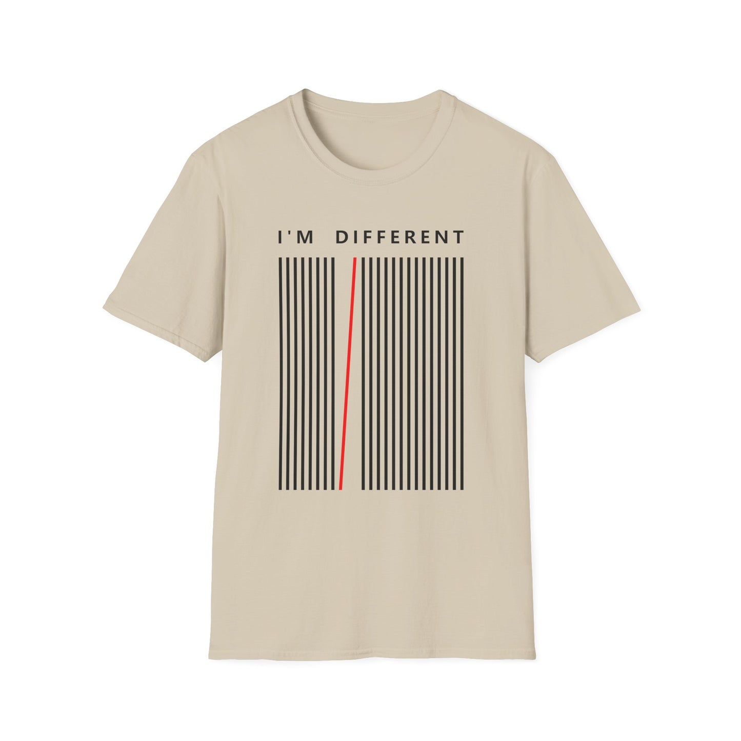 I'm Different - Barcode Identity Graphic Tee