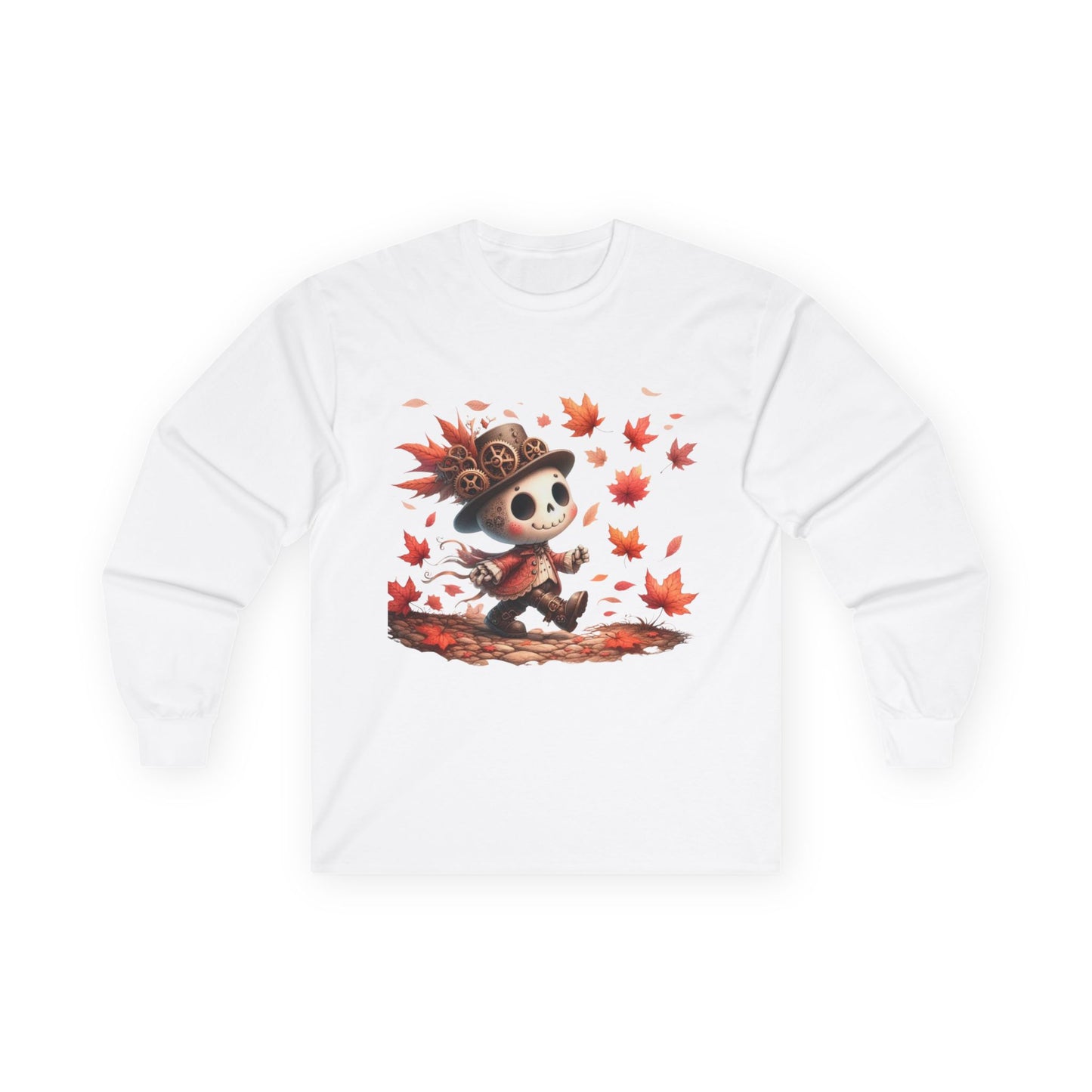 Copy of “Steampunk Stroll” Long Sleeve Tee – Autumn Mechanica Edition