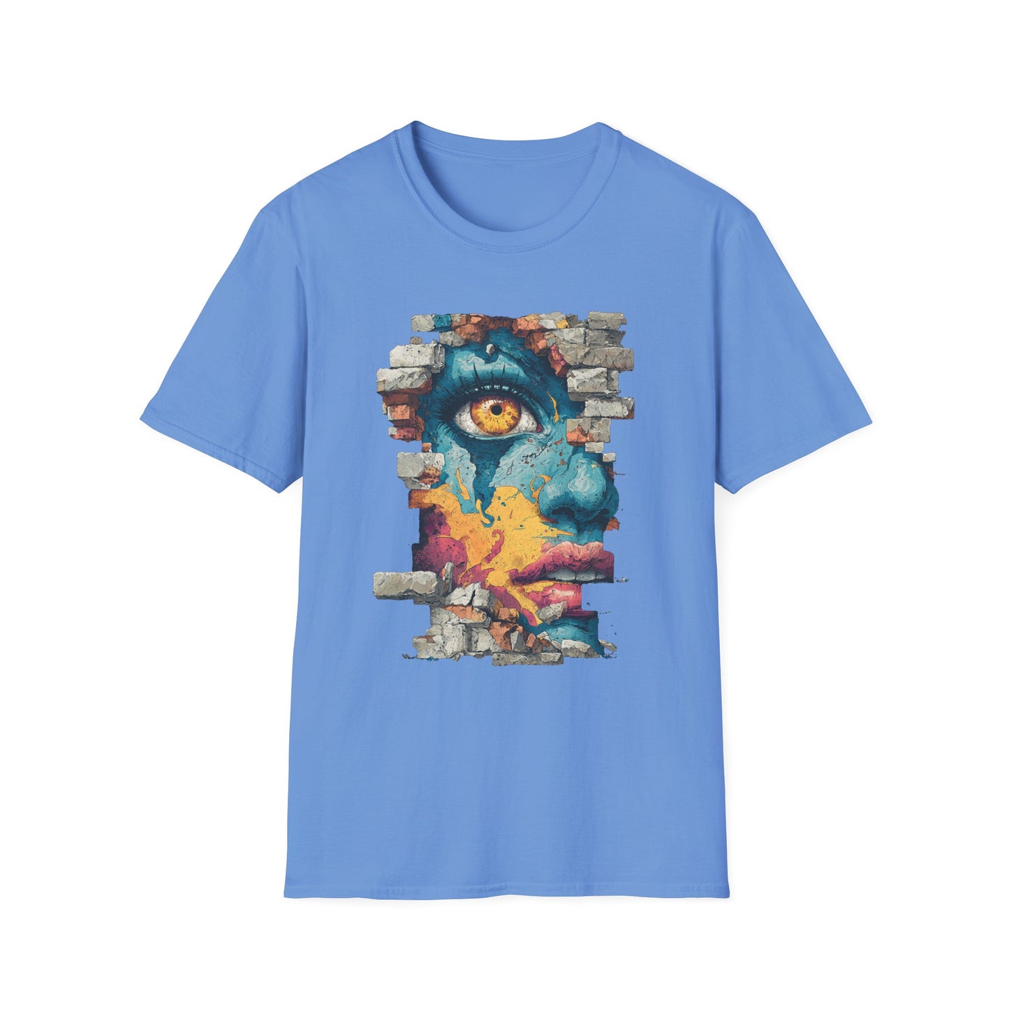 Fragmented Face Tee