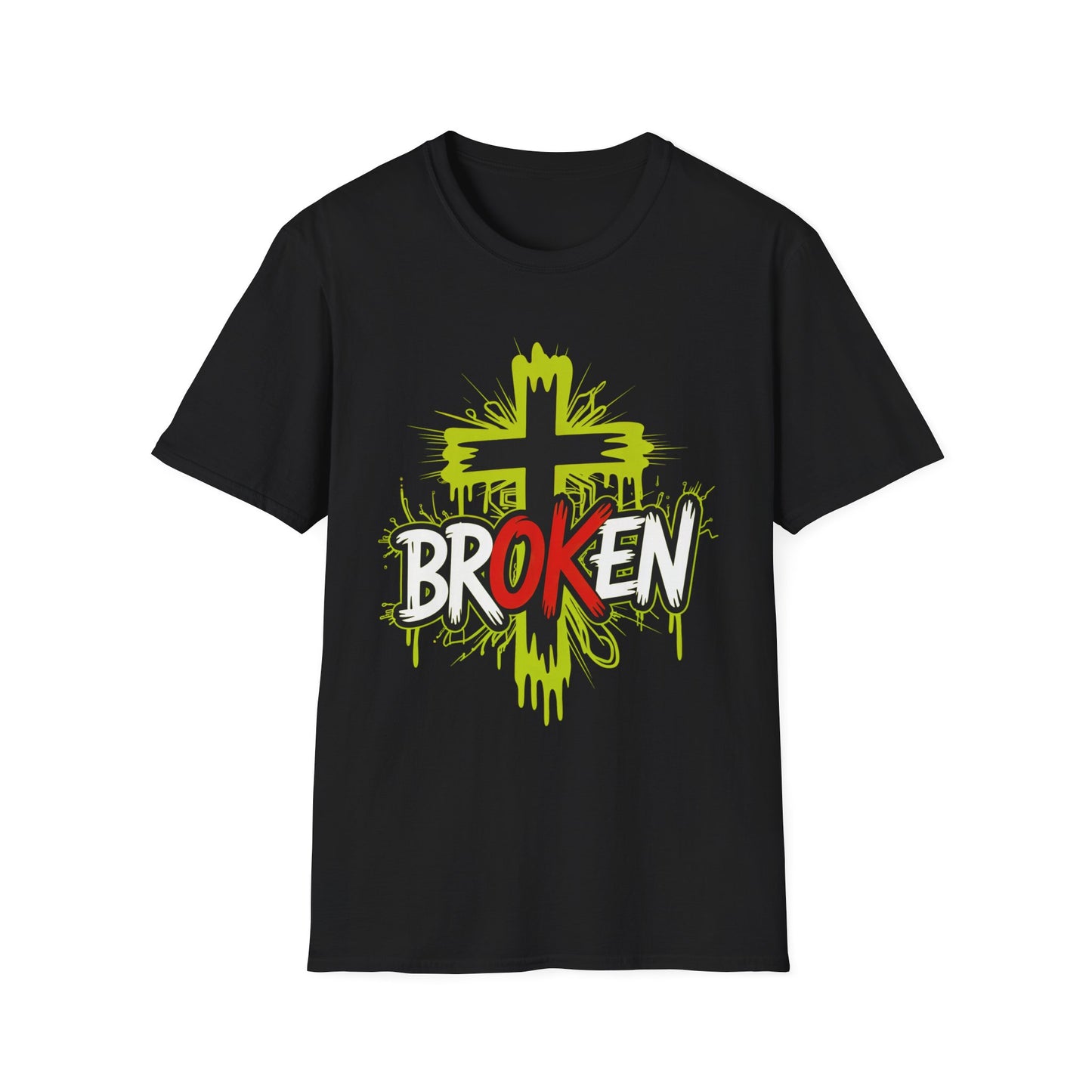 Broken, but OK. Faith-Inspired Tee
