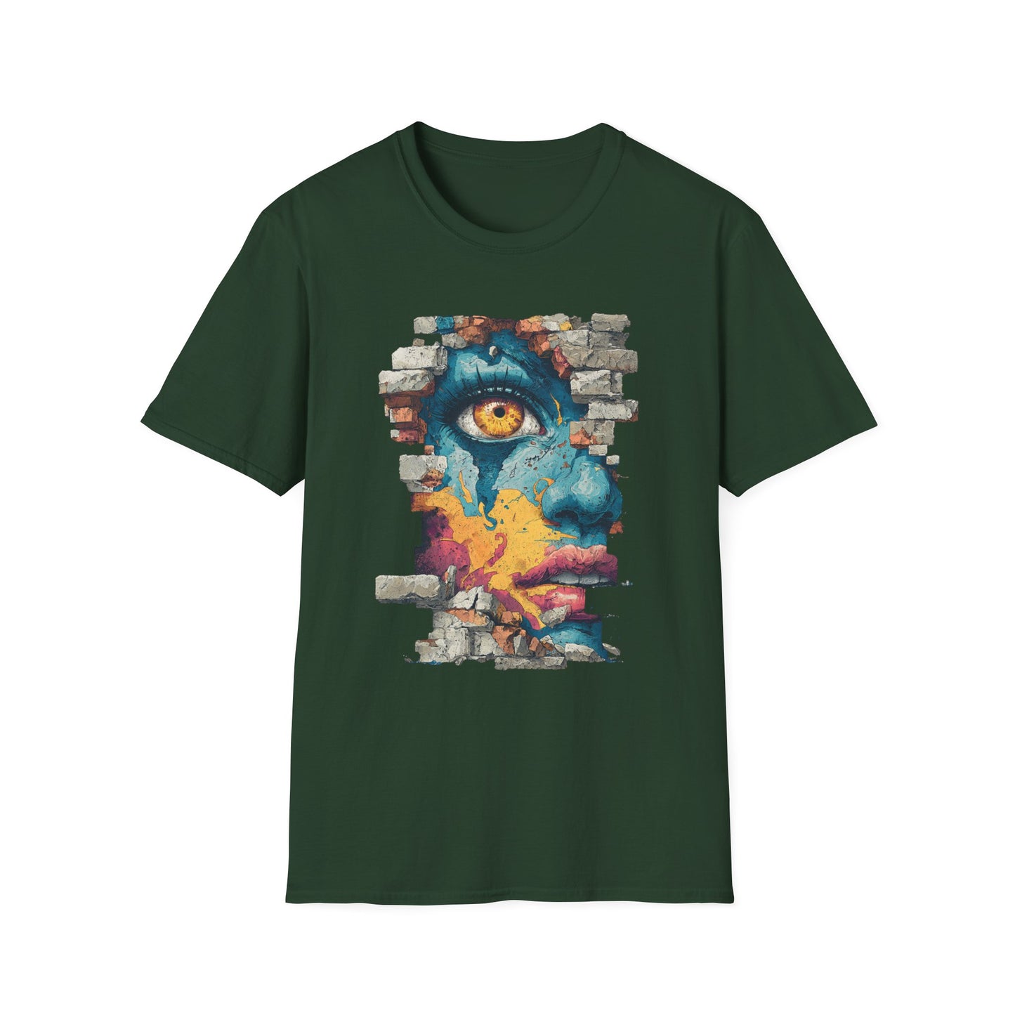 Fragmented Face Tee